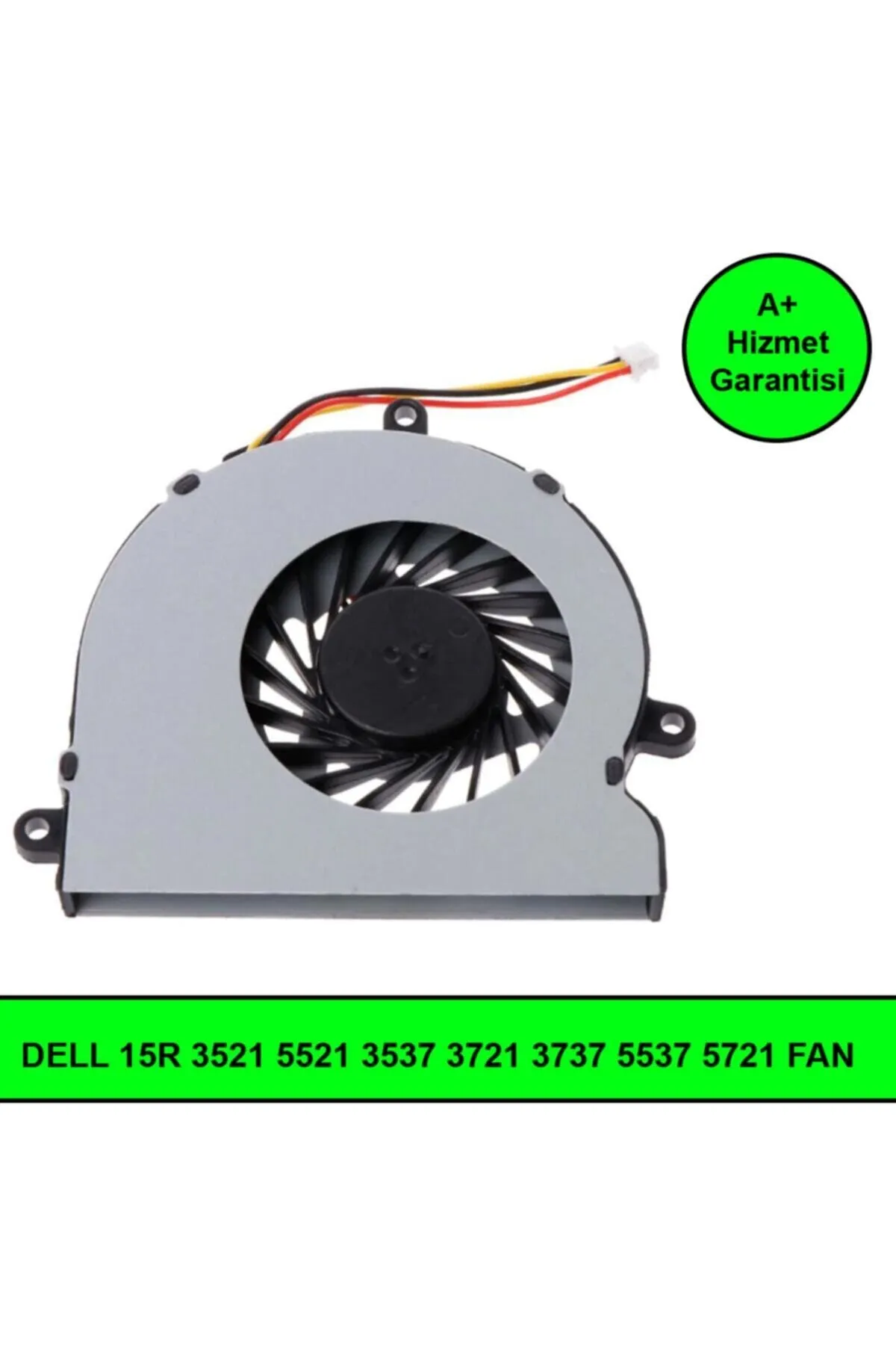 LokiTech Dell Inspiron 15r 3521 5521 3537 3721 3737 5537 5721 Fan 3 Pin