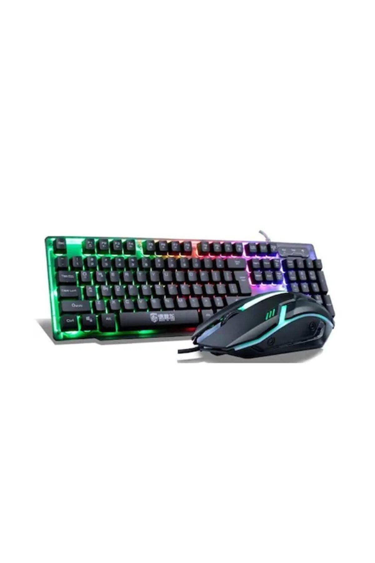 Deiog Marka Deıog Dy-t302 Led Mekanik Hisli Gaming Klavye & Mouse Seti