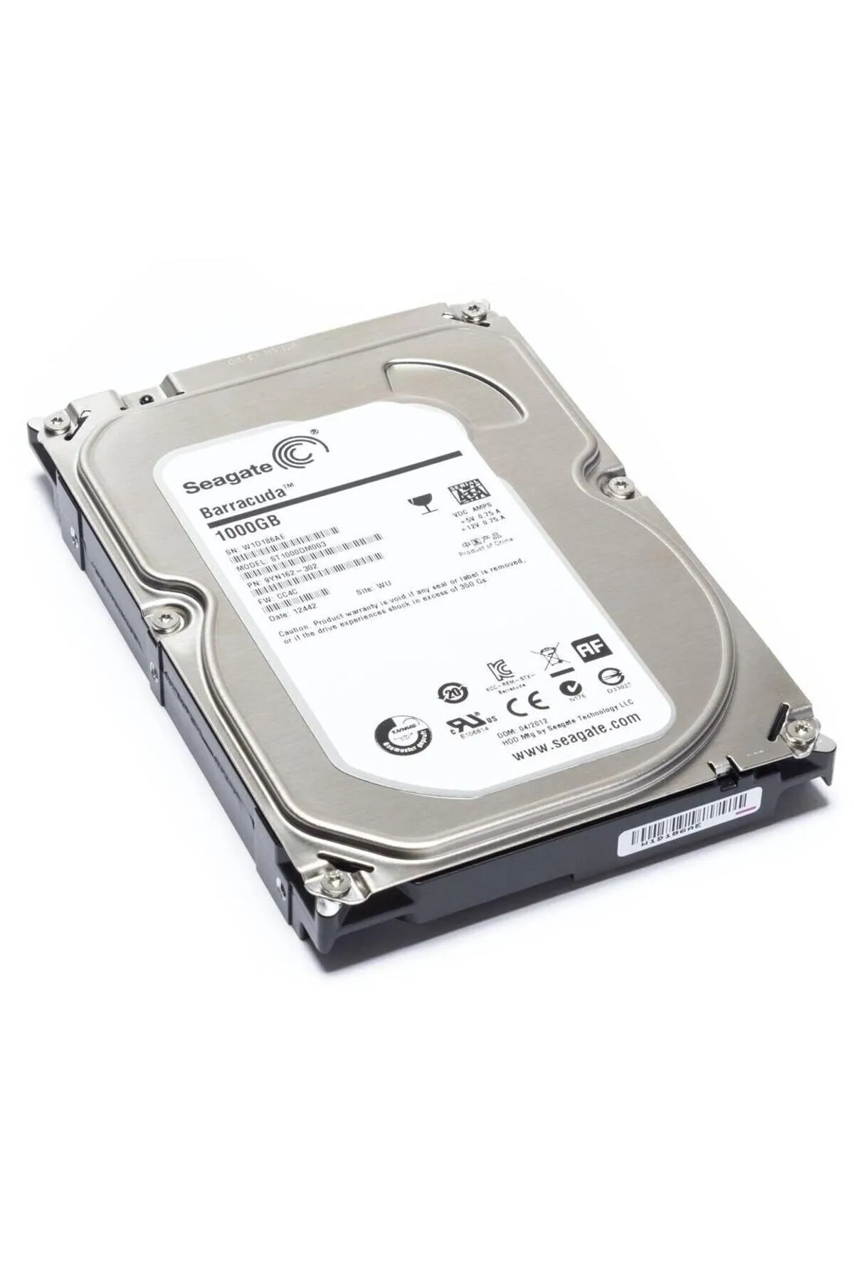 SEAGETE DESKTAP BARRACUDA ST1000DM003 1 TB 7,200 K 6G SATA 3,5" HDD