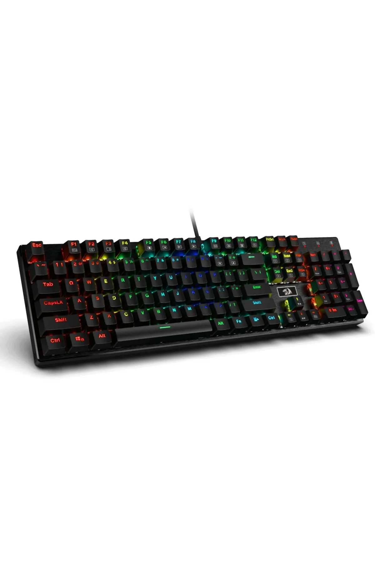 Redragon Devarajas K556 Rgb Türkçe Q 104 Tuş Mekanik Brown Switch Kablolu Oyuncu Klavyesi