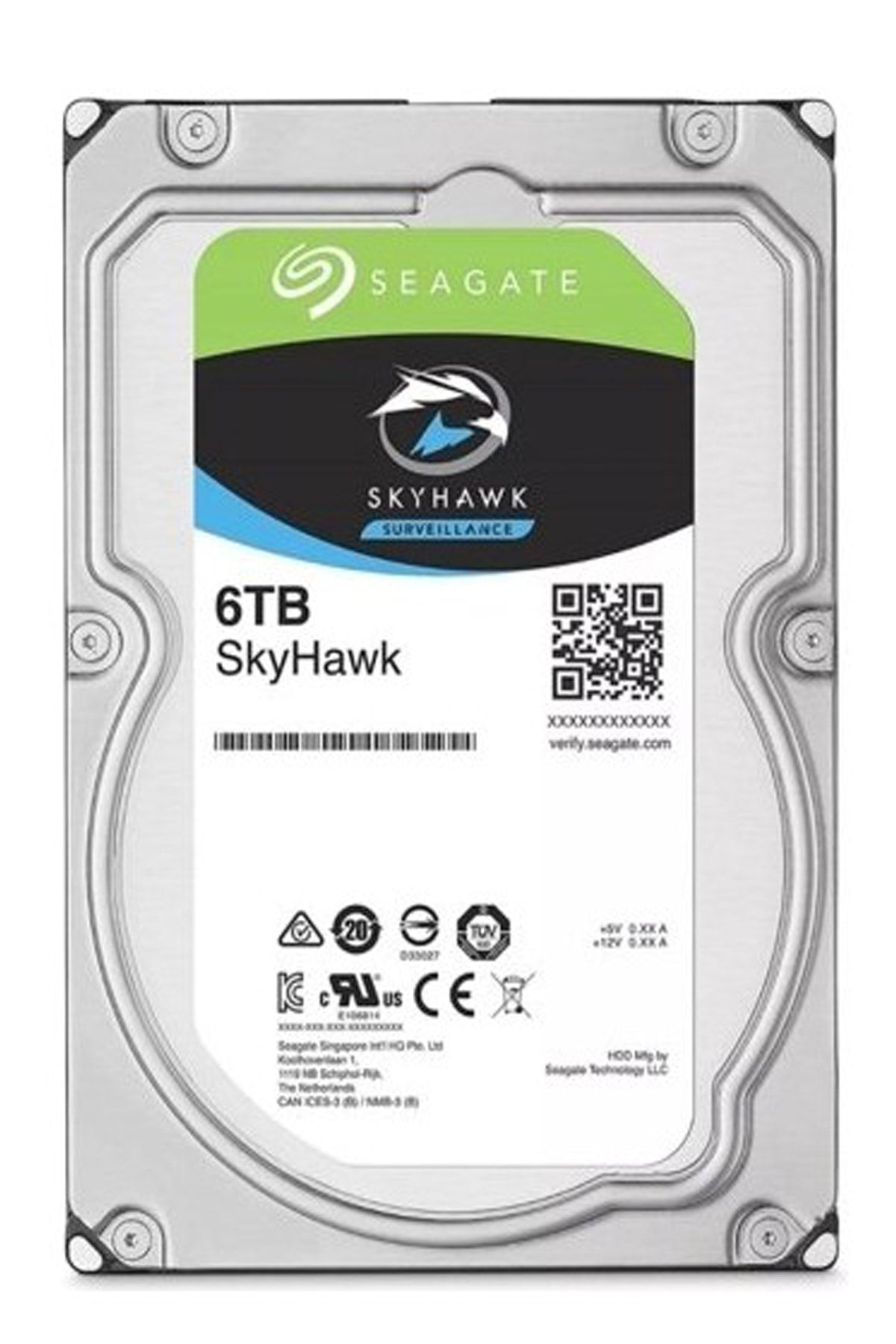 Seagate DEXTER SEAGATE ST6000VX001 SV35 6 TB SATA 6GB/S 7/24 GÜVENLİK HARDDİSK