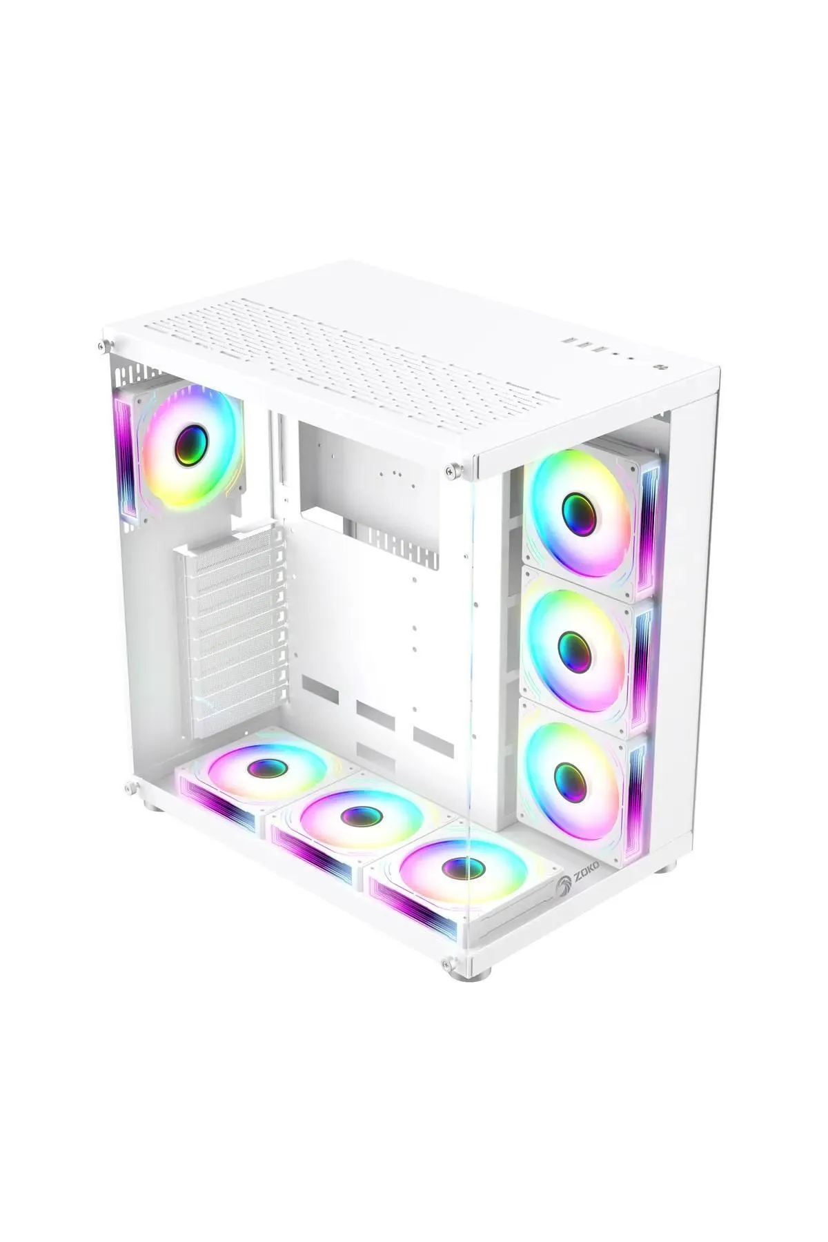 Gigabyte Dfs Gaming White Corkı-ryzen 7 7800x3d-rtx4070-b650m-1tb M.2-32gb Ddr5-oyuncu Bilgisayarı