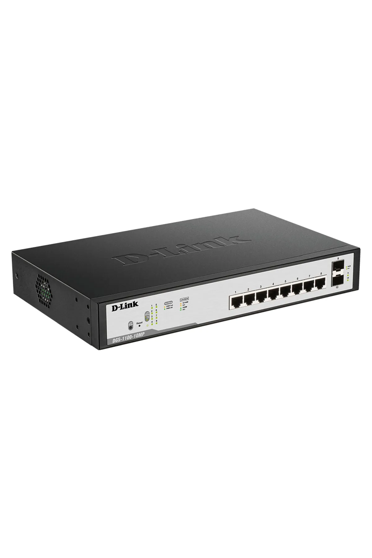 D-Link DGS-1100-10MP 10-PORT GIGABIT YONETILEN PoE SWITCH