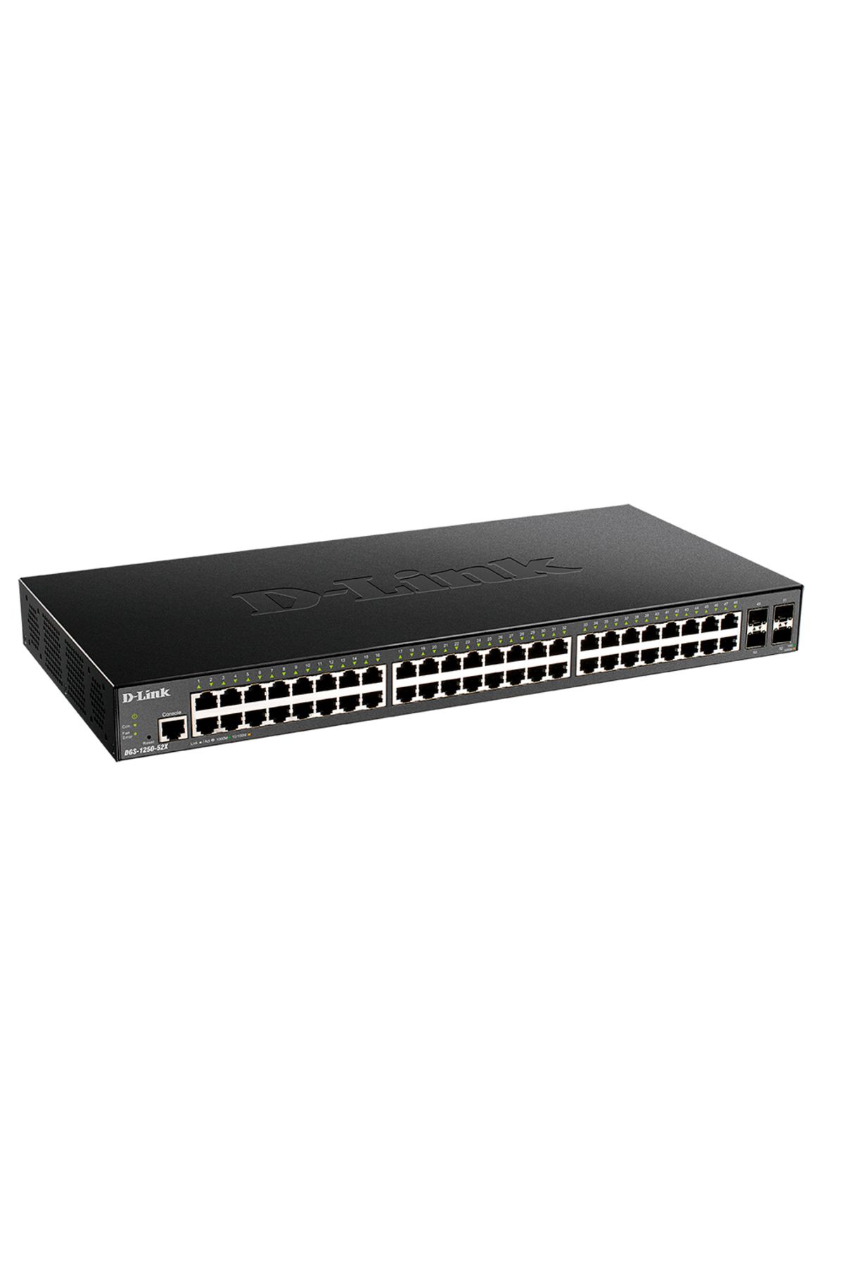 D-Link Dgs-1250-52x Lite L2 Akıllı Yönetilen Switch  48 Port 10/100/1000 4 Port 10g Sfp