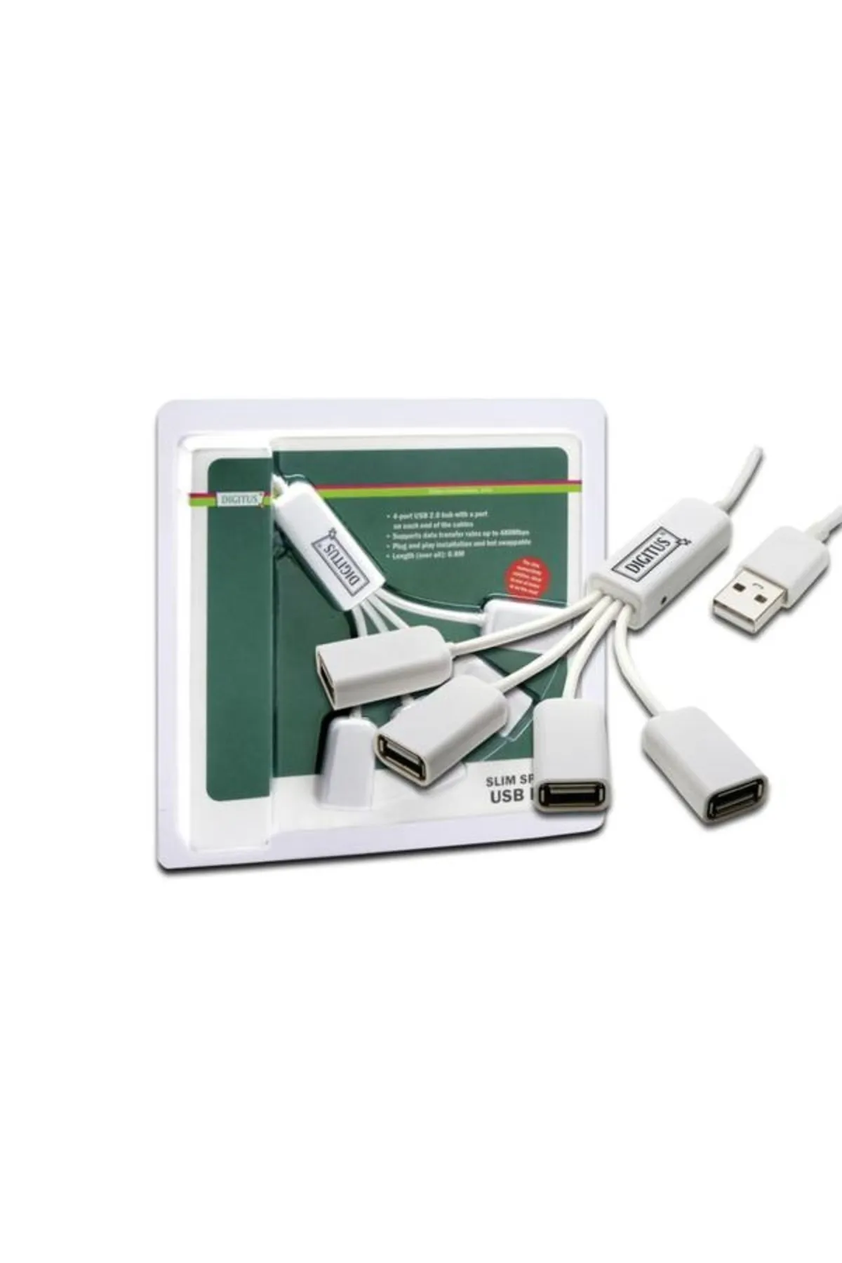 Genel Markalar Dıgıtus Da-70216 Usb 4'lü Kablo Hub Beyaz