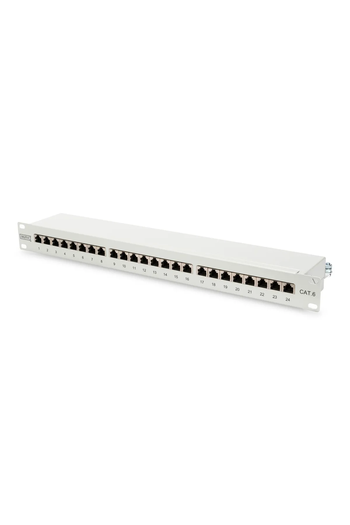 Genel Markalar Digitus 19 Inch 24 port CAT-6 FTP Patch Panel, Zırhlı