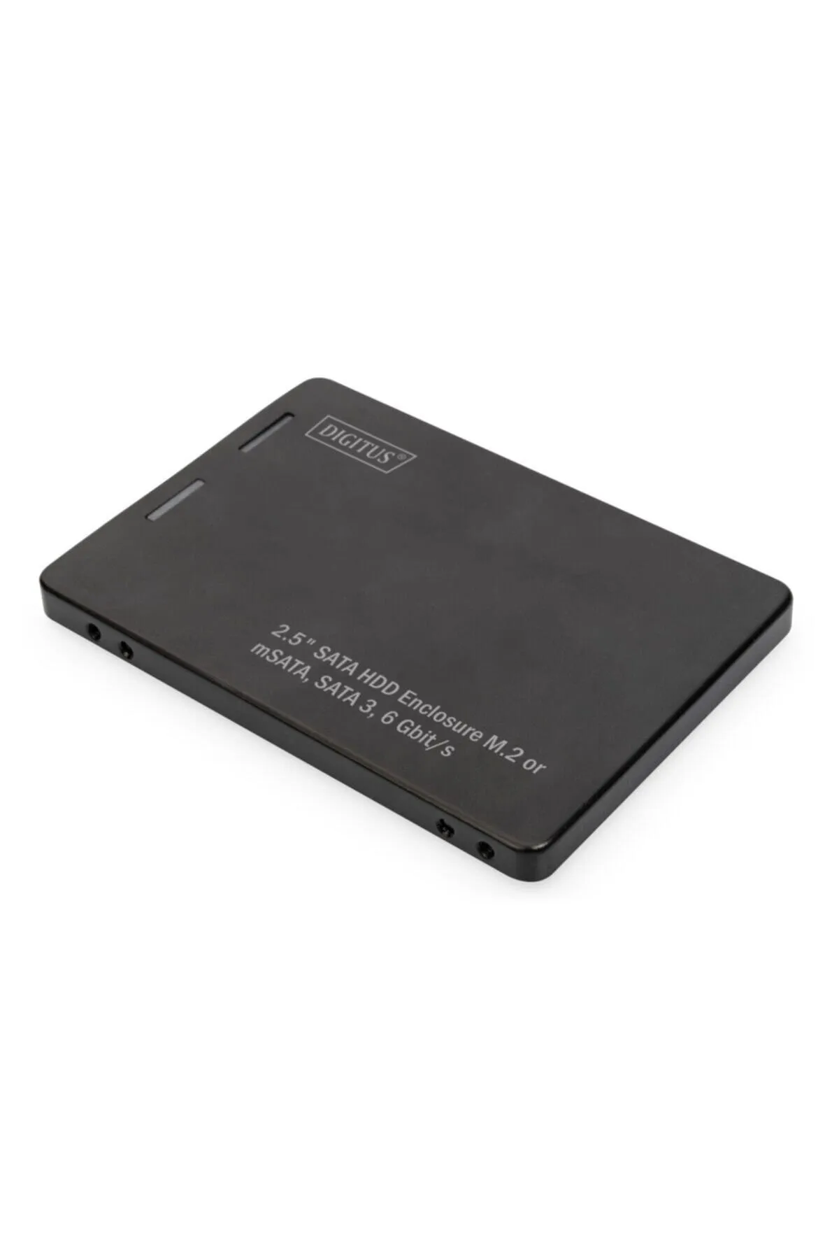 Assmann Digitus 2,5" Sata Hdd Enclosure M.2 Or Msata Sata 3 6 Gbit/s, Write Speed Up To 520 Mb/s