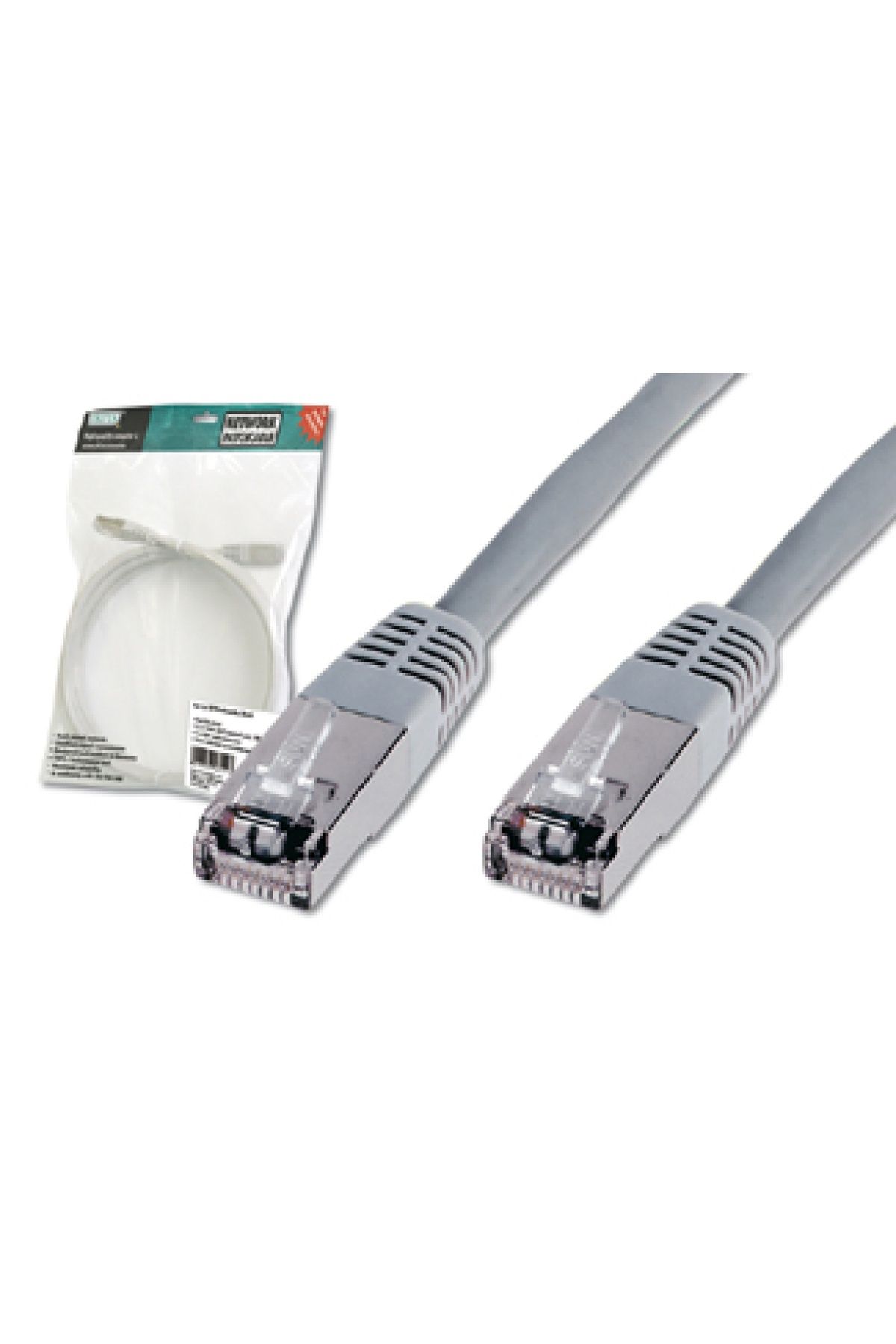 Genel Markalar Digitus Cat. 5e Sf-utp Patch Kablo, 2 Metre, Awg 26, Gri Renk