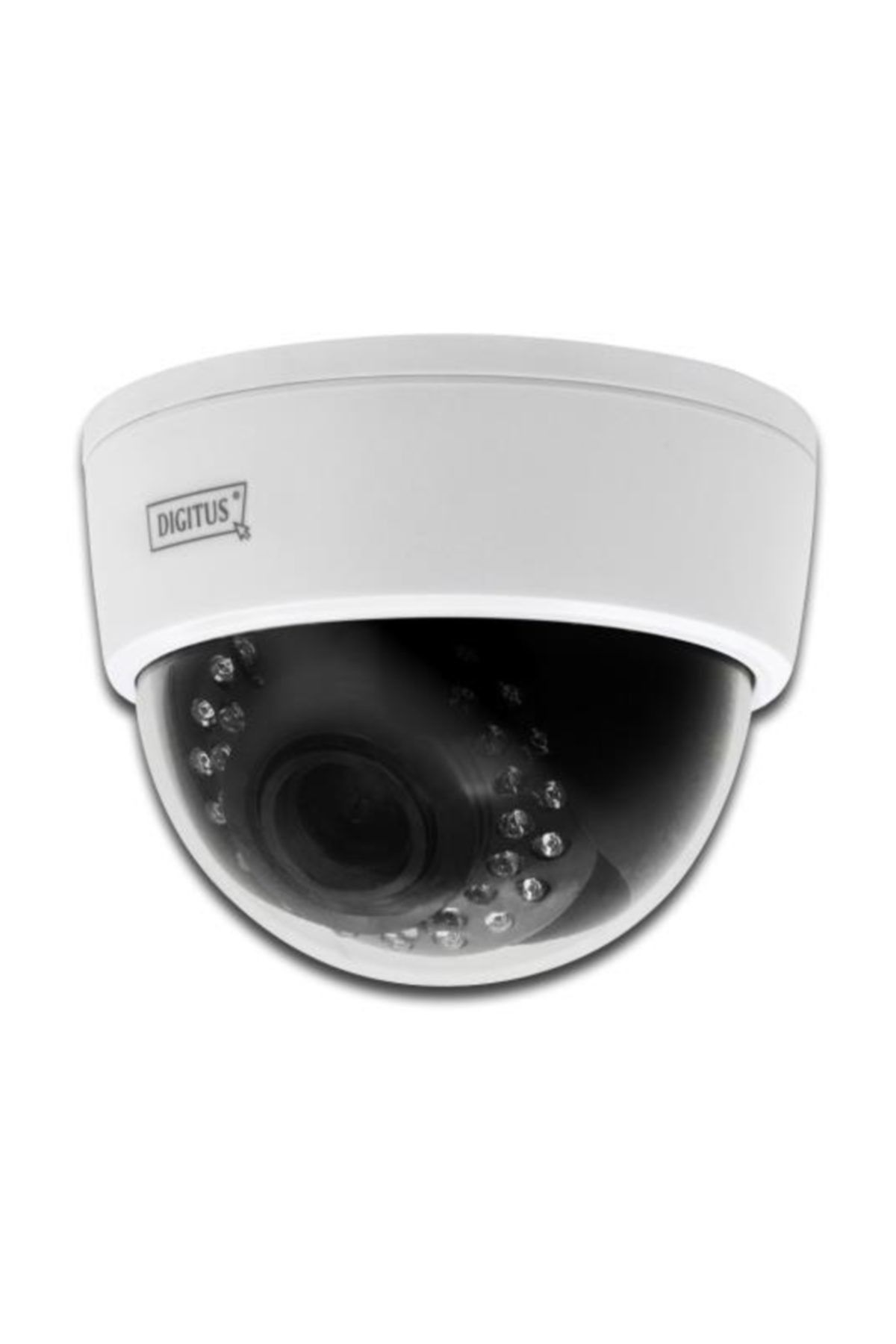 Assmann Digitus Plug &amp; View OptiDome, Wireless 11n, 1600 x 1200 Piksel, 2 Megapiksel, H.264, Gece &amp;