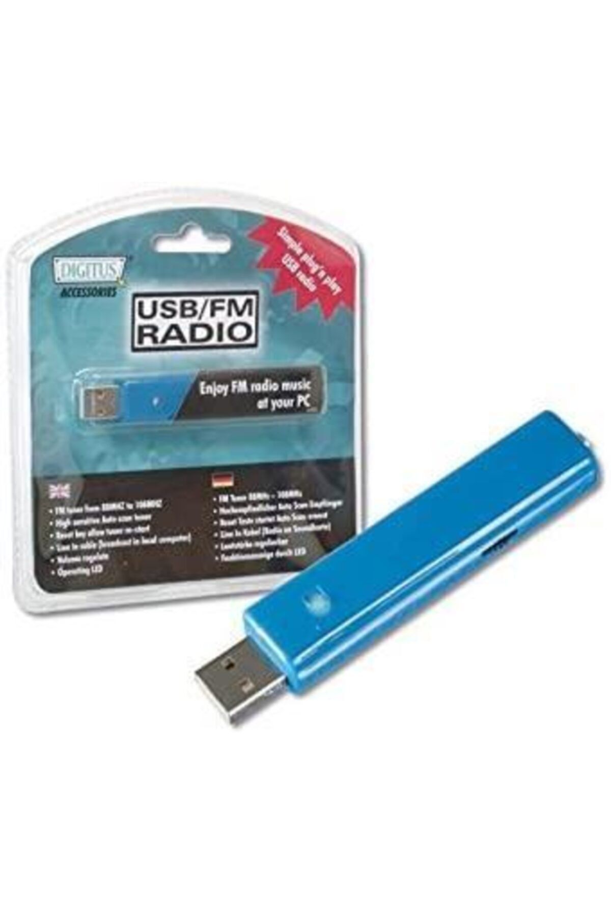 Platoon Digitus Usb Fm Radyo