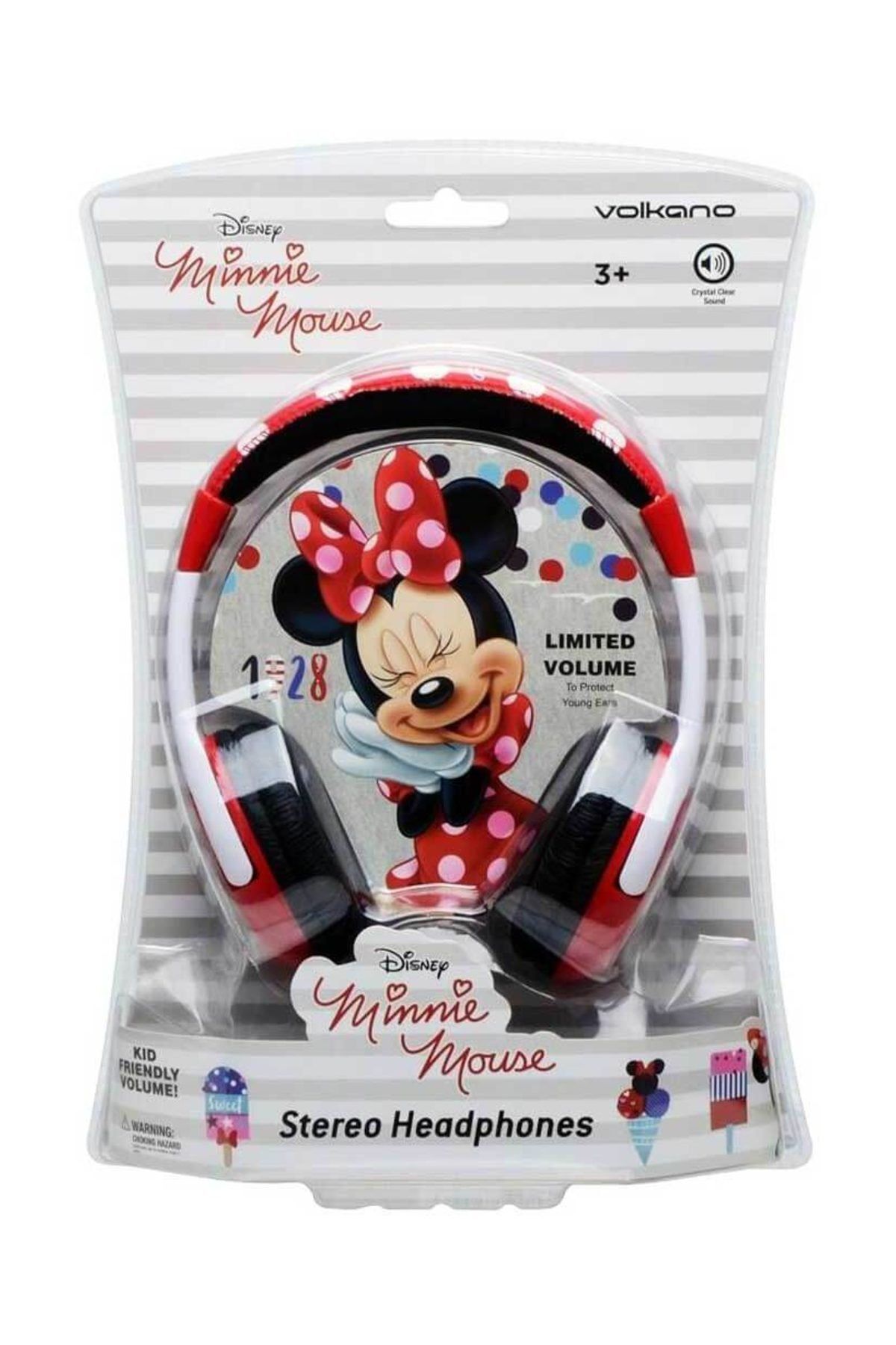 Volkano Disney Minnie Kulak Üstü Çocuk Kulaklık