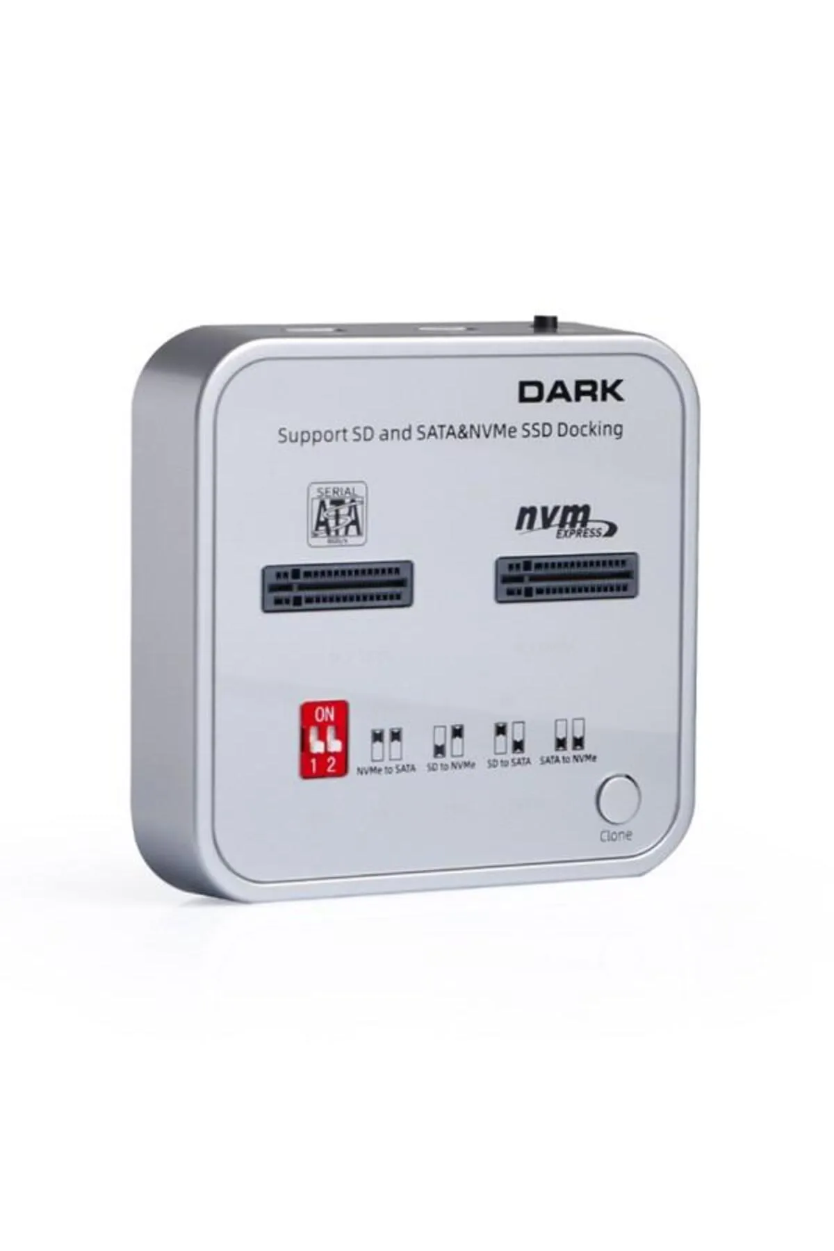 Dark Dk-ac-dsdm2c M2 Ssd Disk Istasyonu Klon Ve Sd Kart Destekli