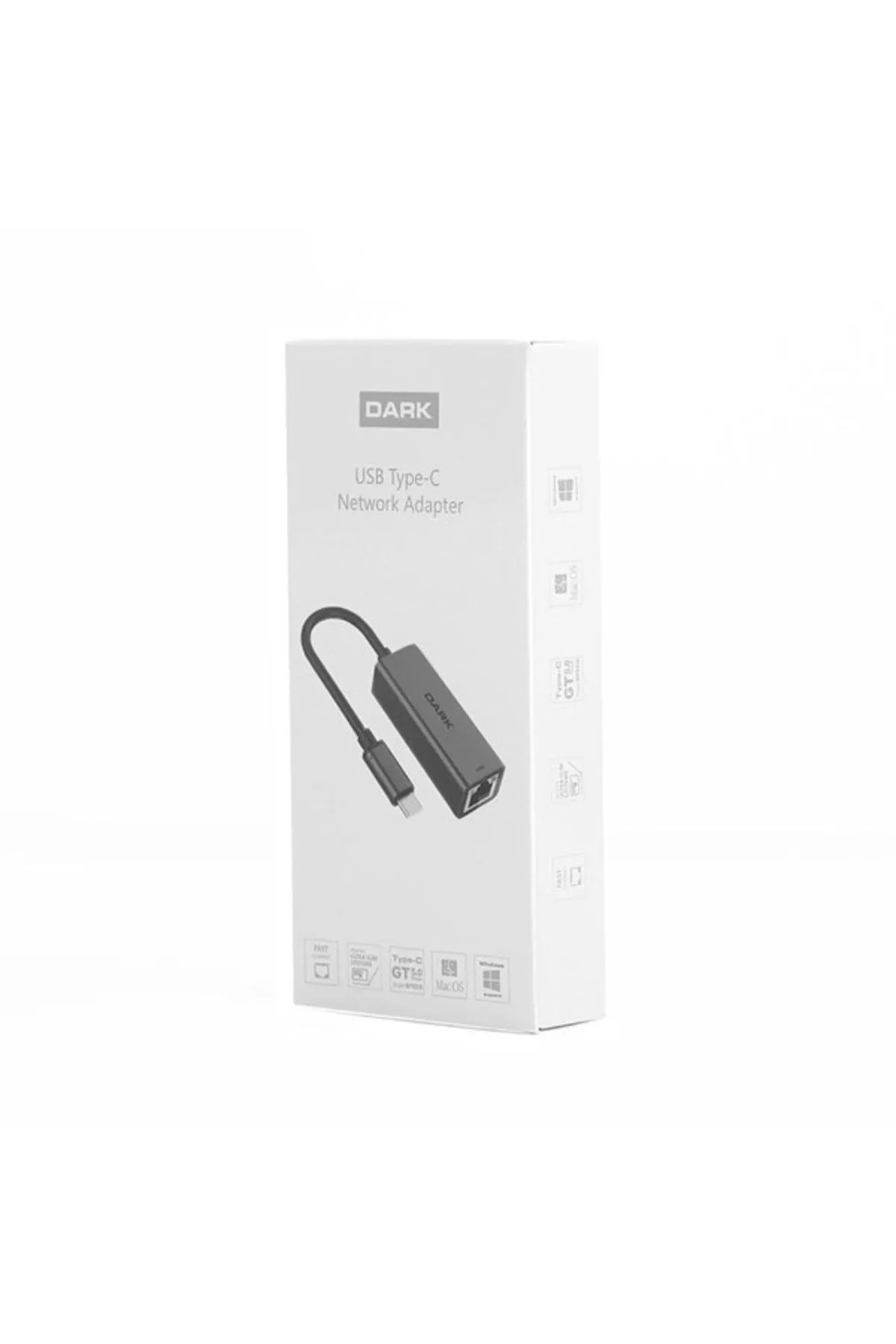 Dark Dk Nt U31Lan Usb3.1 Type C To 10 100 Lan Ethernet Adaptör / Dark