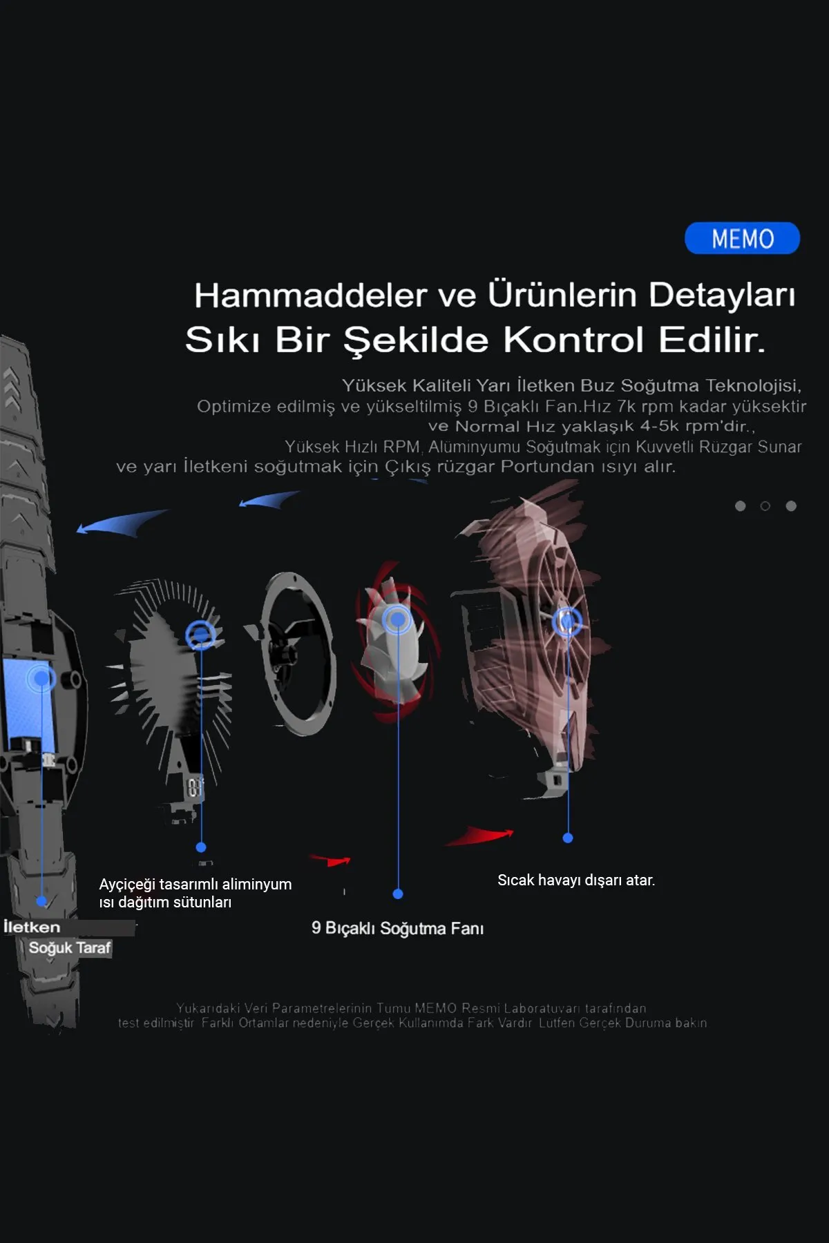 NewFace DL05 Radyatör Telefon Soğutucu Fan 239088