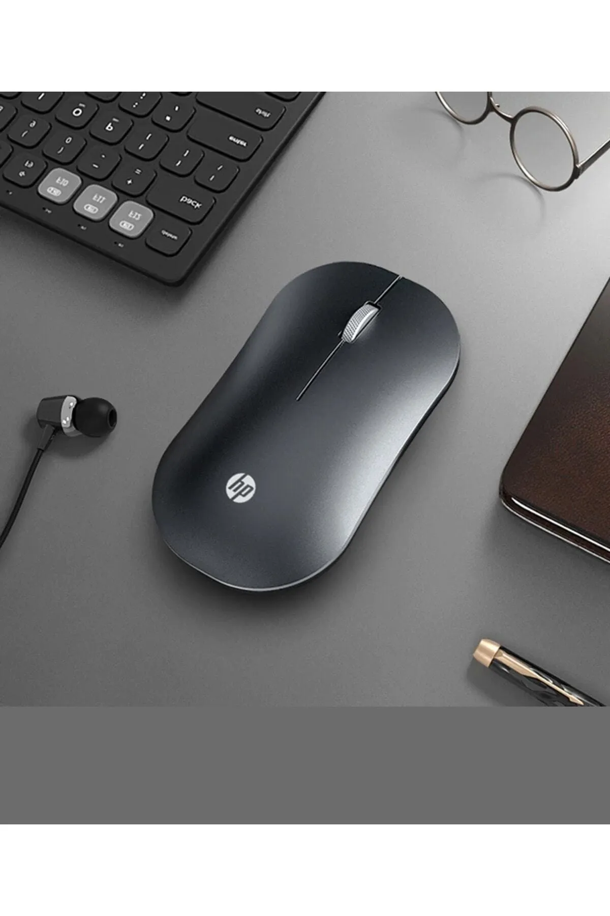 HP Dm10 2,4ghz Bluetooth Wireless Kablosuz Sessiz Mouse Siyah