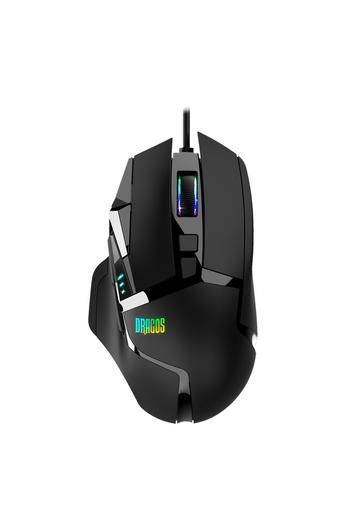 Turbox Dragos XM92 20000 DPI Usb Kablolu Siyah RGB Gaming Optik Mouse