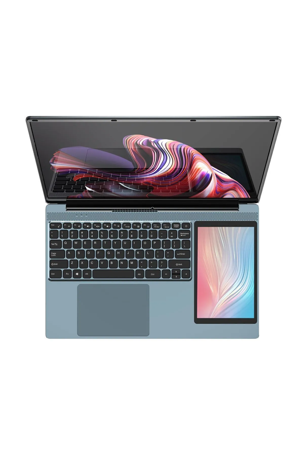 Icotech DS15 Pro 15,6inç + 7inç 16Gb Ram 512Gb Ssd Çift Ekranlı Dokunmatik Laptop Dizüstü Bilgisayar