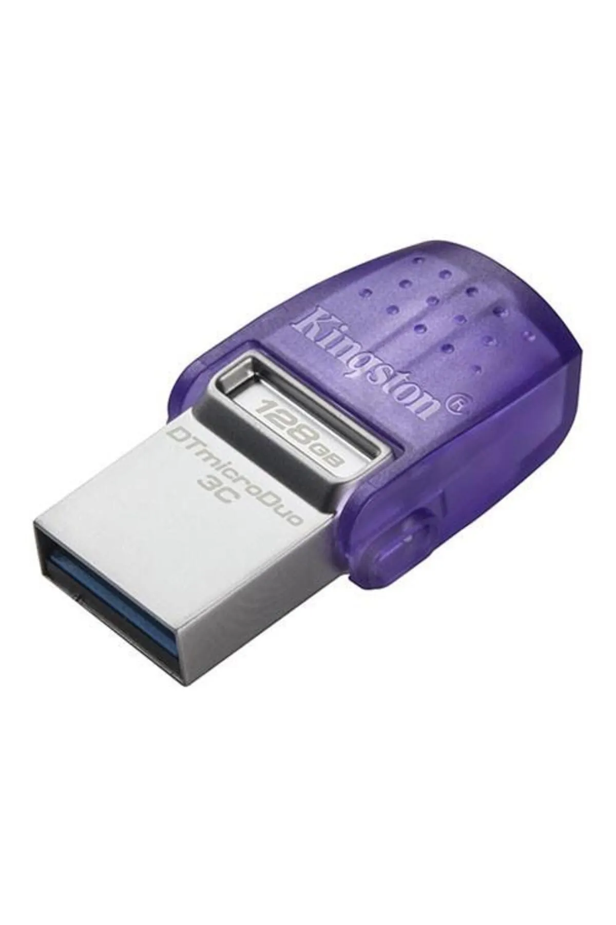 Kingston Dtduo3cg3-128gb Datatraveler Microduo 3c 200mb-s Dual Usb-a + Usb-c Flash Bellek