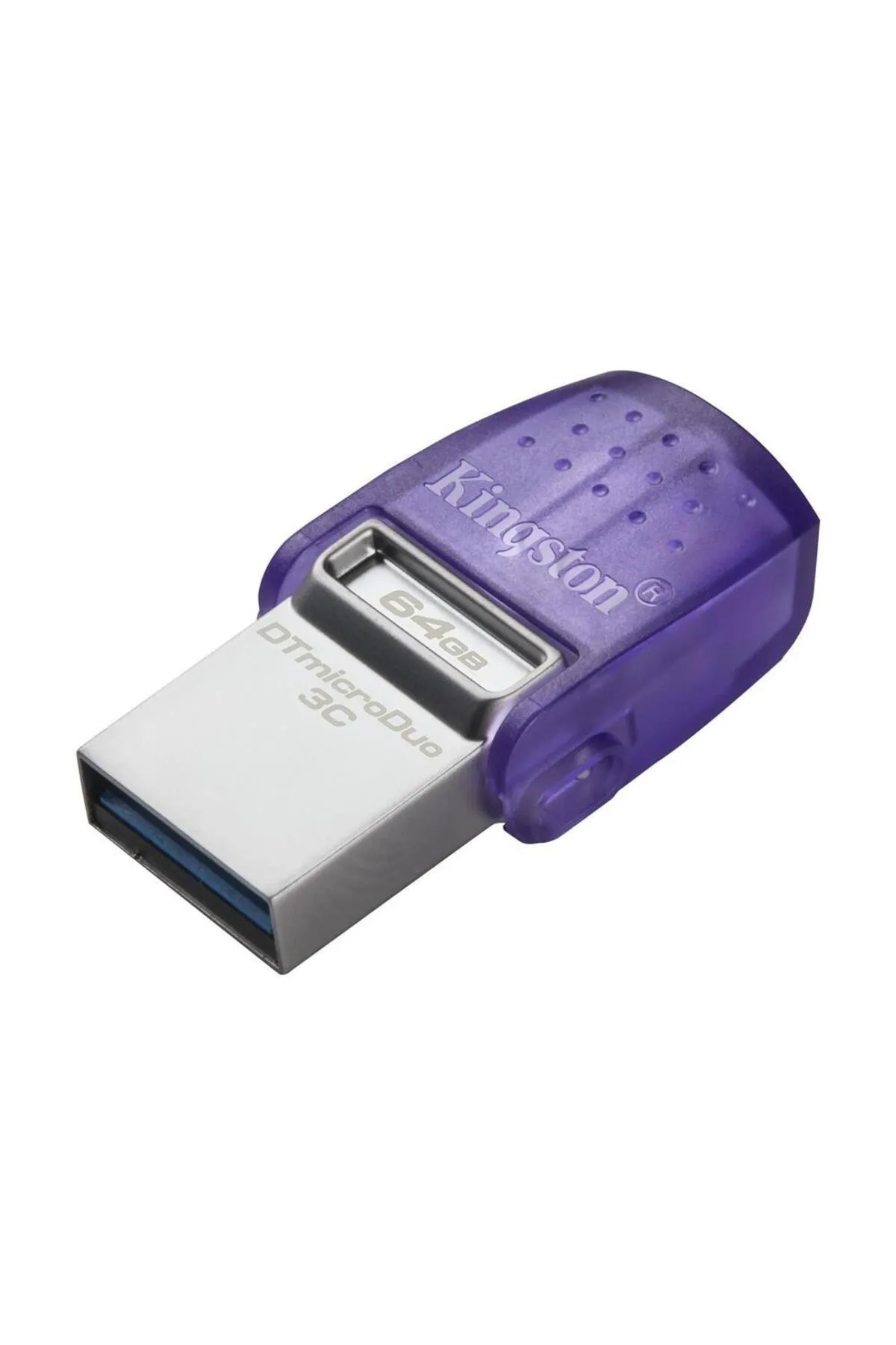 Kingston Dtduo3cg3-64gb Datatraveler Microduo 3c 200mb-s Dual Usb-a Usb-c Flash Bellek