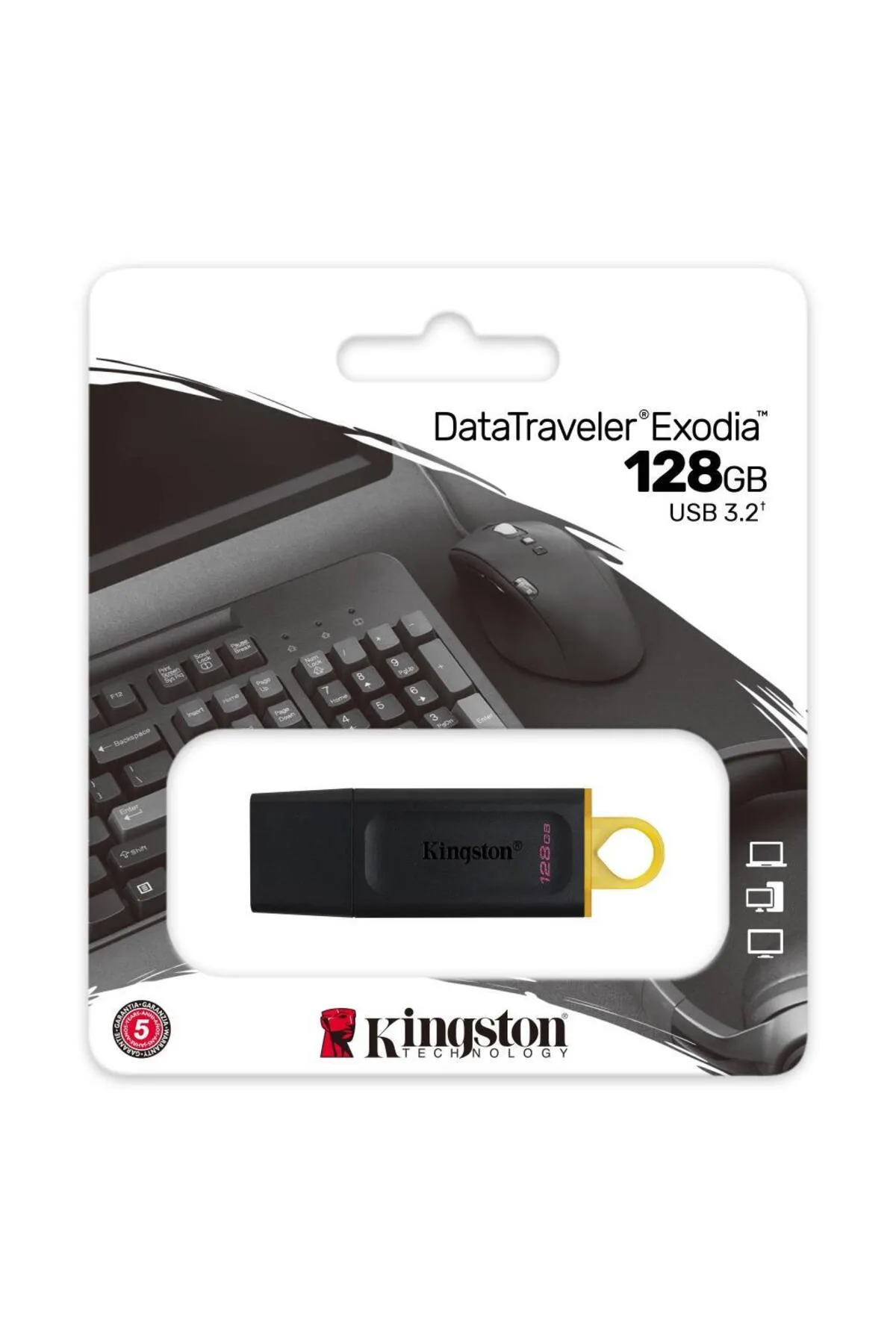 Kingston Dtx 128gb Usb 3.2 Gen.1 Datatraveler Exodia Flash Bellek Dtx/128