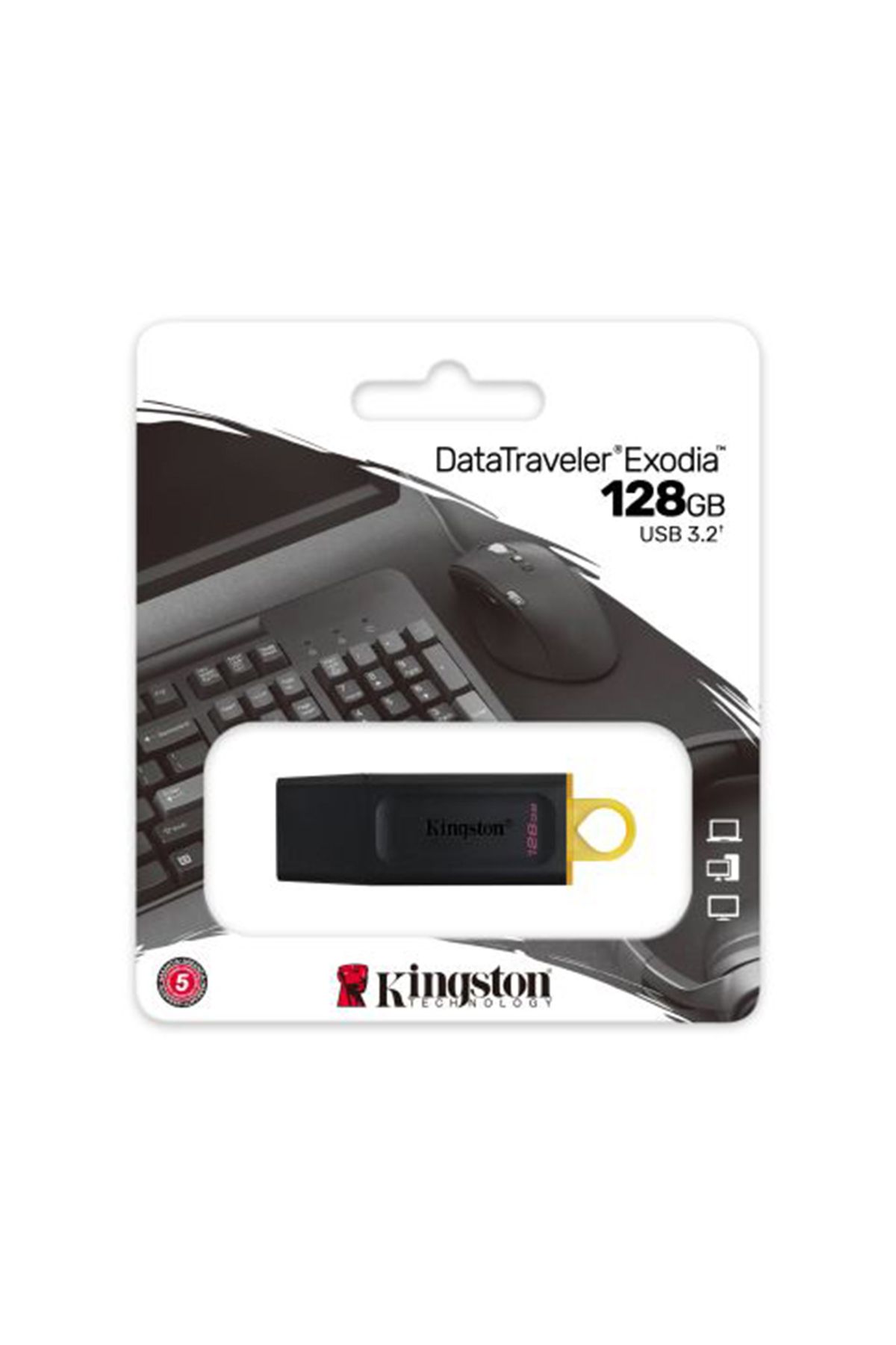 Kingston Dtx 128gb Usb 3.2 Gen.1 Datatraveler Exodia Flash Bellek Dtx/128