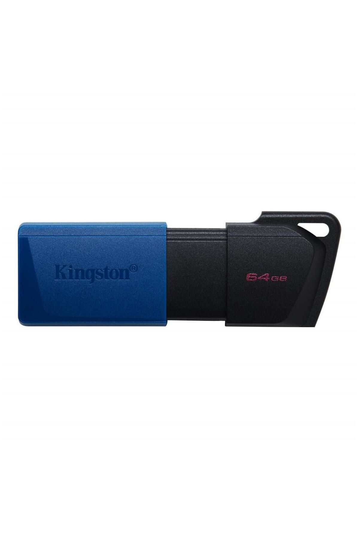 Kingston Dtxm-64gb 64gb Usb3.2 Gen 1 Datatraveler Exodia M (BLACK BLUE) Flash Bellek