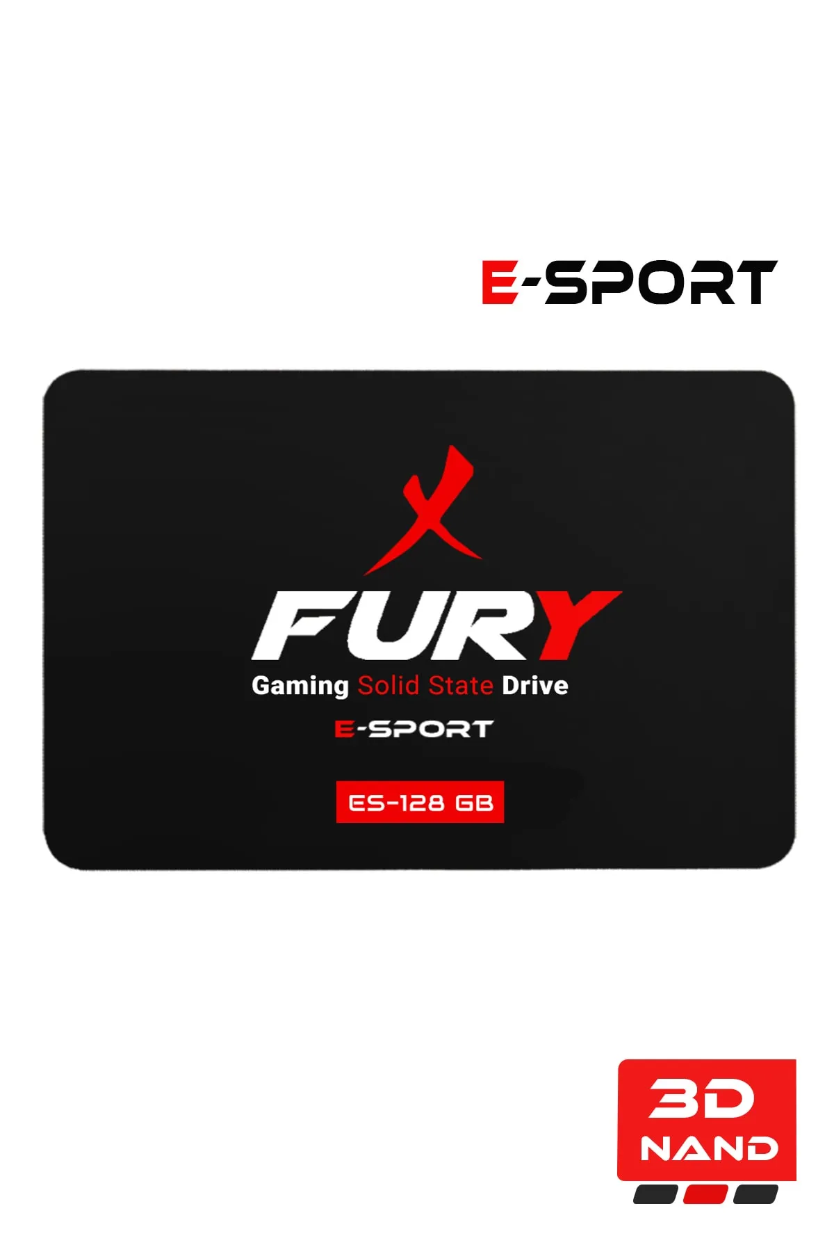 Fury E-Sport 128 GB 550 MB 500 MB/s Sata3 2.5'' Gaming SSD