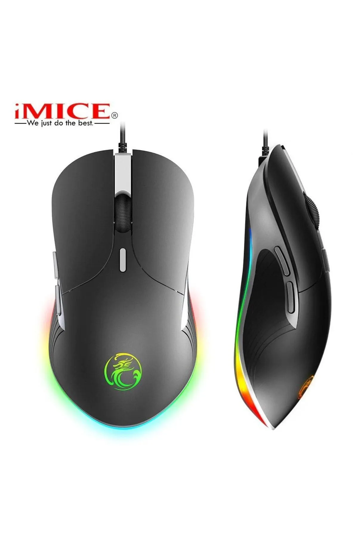 starnewstore E-sport X6 Gaming Mouse Gamer Işıklı Kablolu Oyuncu Mouse 3200 Dpı Ysftx 721051