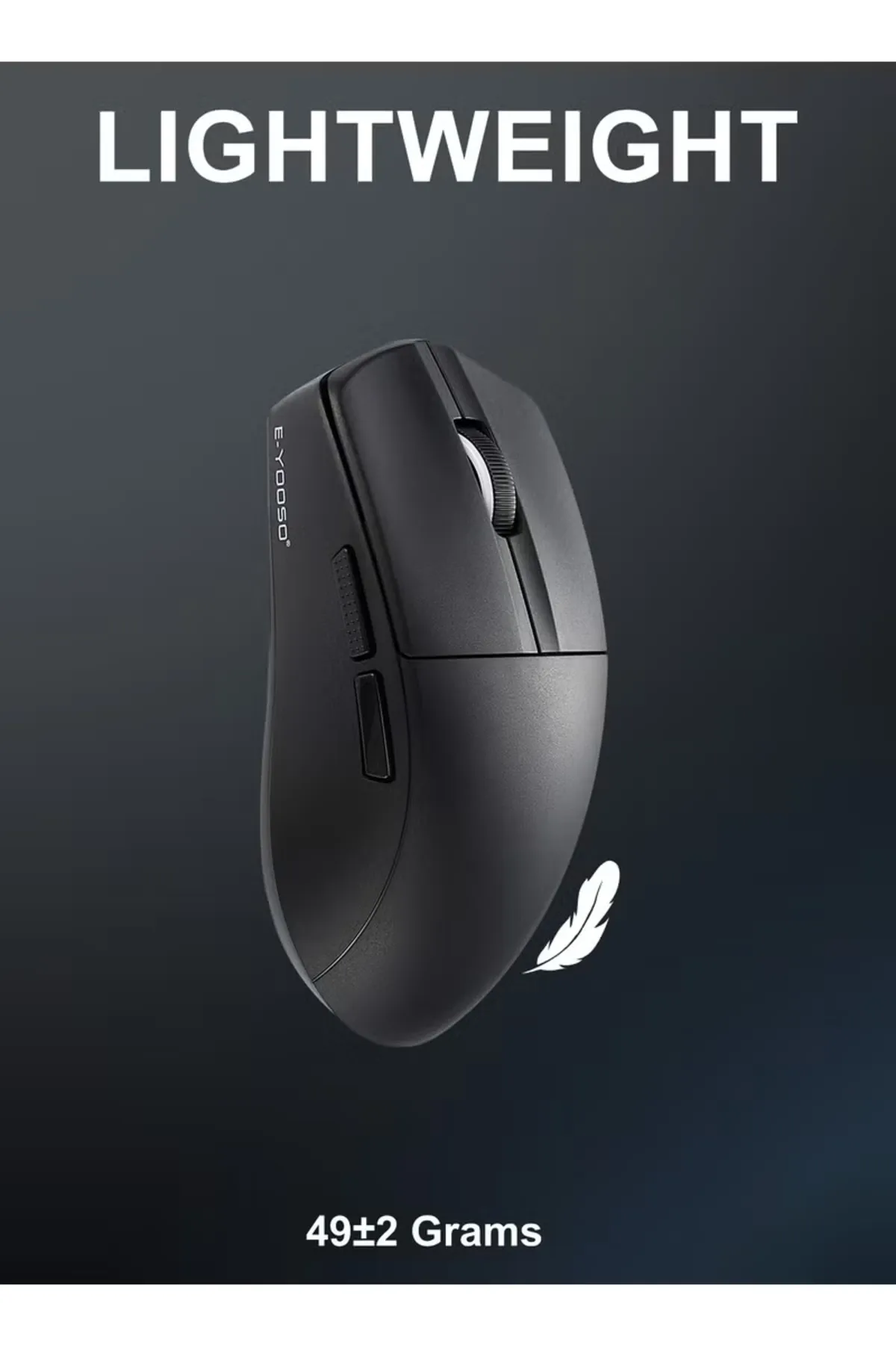 ULUGAMES E-YOOSO X-44 Pro Lıghtweıght 4000 Hertz 26000 Dpı Kablosuz Oyuncu Mouse (GRIP TAPE )