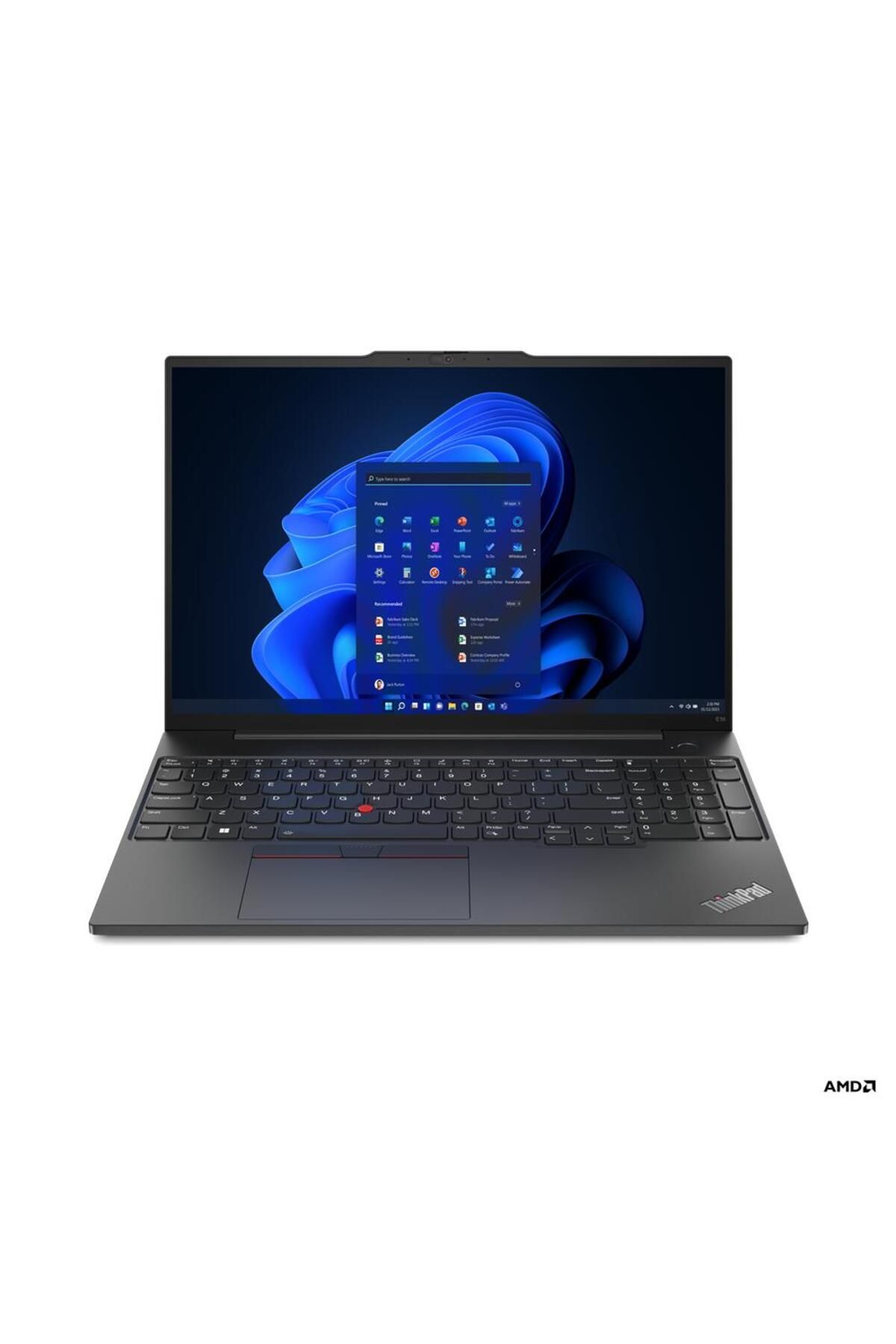 Lenovo E16 Thınkpad 21jt0017tx Atl28 Ryzen7-7730u 40gb 1tb M.2 Ssd 16" Win 11 Pro Taşınabilir bilg