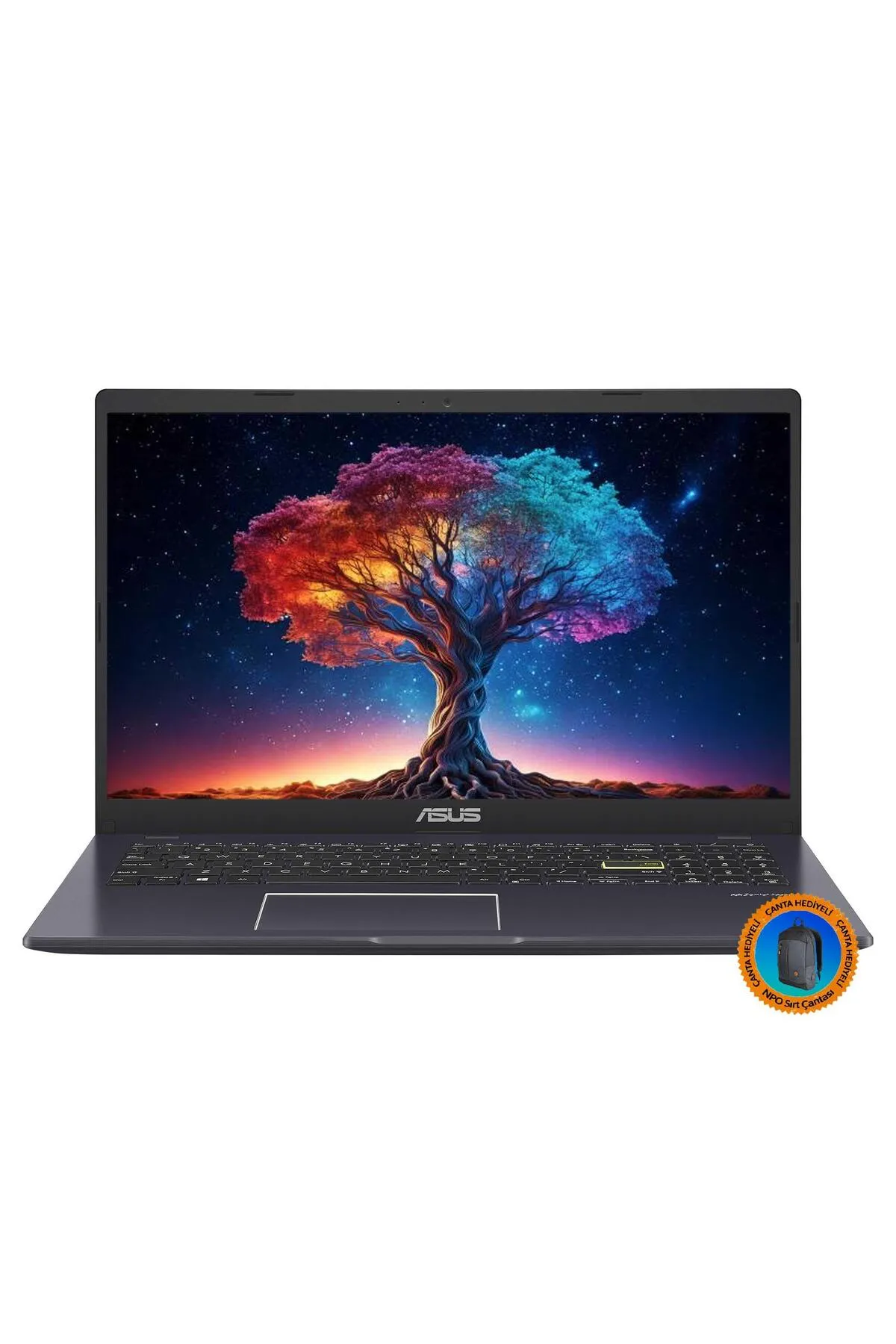 Asus E510MA-BR580W01 N4020 4GB 128eMMC+128SSD 15.6" HD W11H Dizüstü Bilgisayar-CNT002