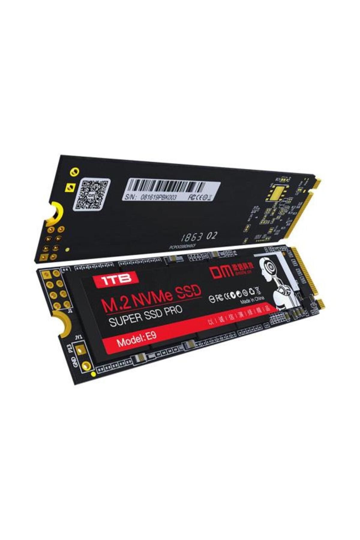 DM E9 1tb Pcı-e Gen3x4 M.2 Nvme Ssd 2000mb/sn Okuma 1600mb/sn Yazma