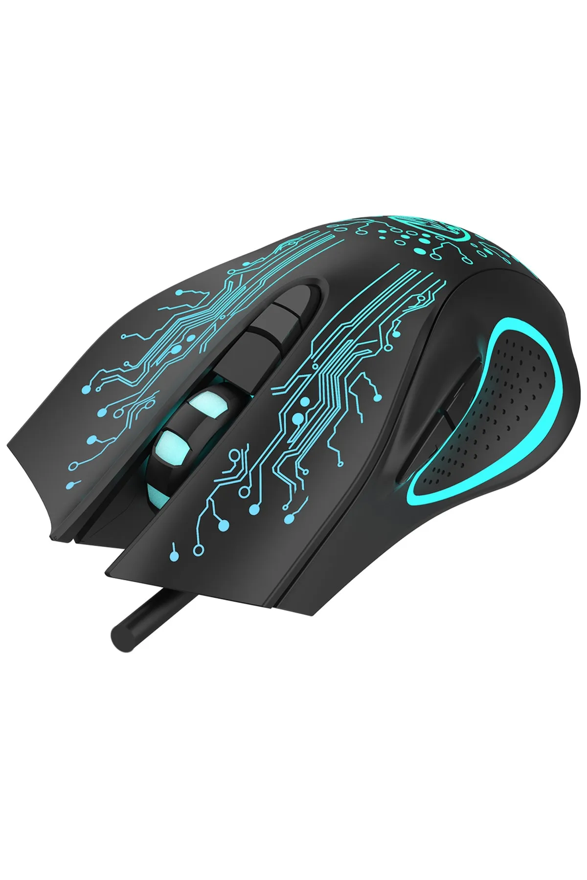 Genel Markalar EAGLE HY-X8 Rgb Rainbow Işıklı Kablolu Usb Gaming Mouse 6 Tuşlu 3600 DPi