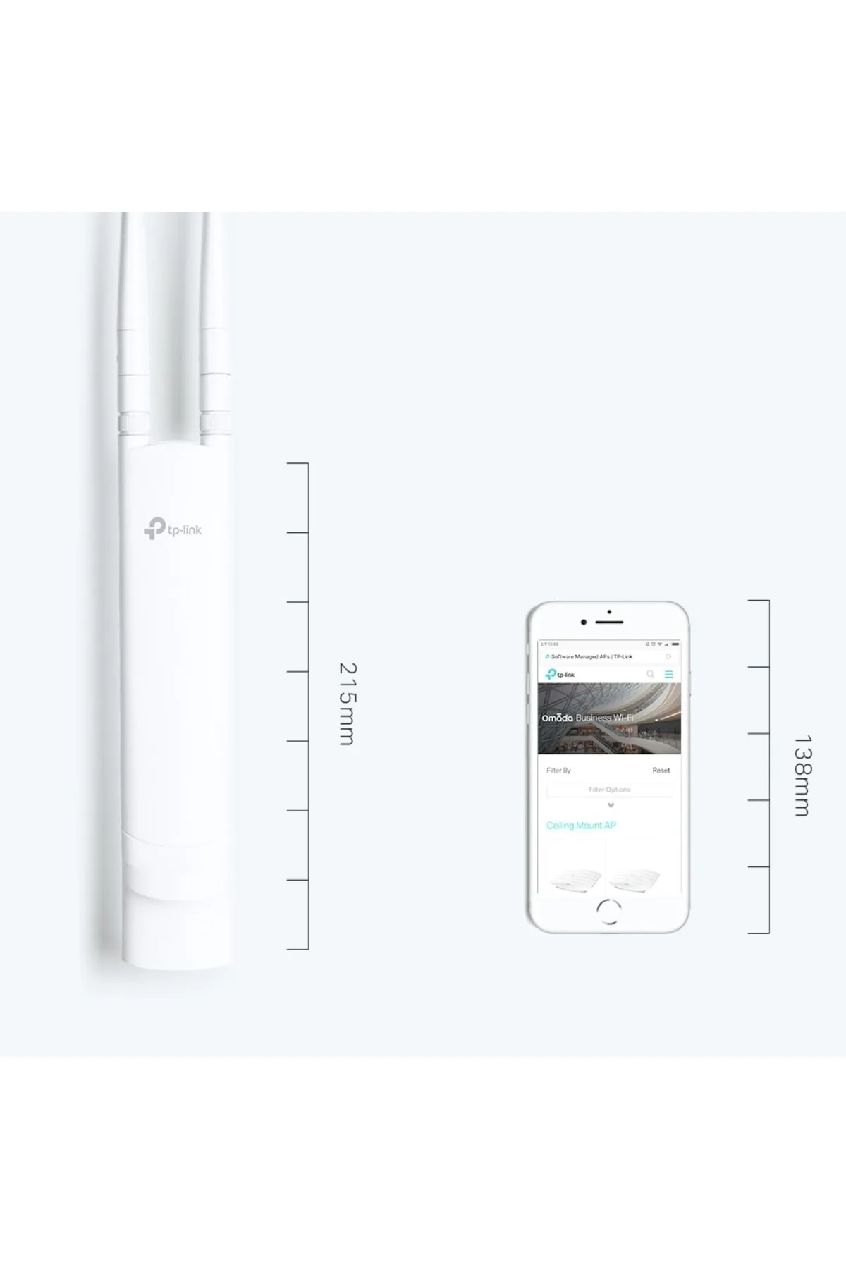 TP-Link Eap110 1port Poe 300mbps Outdoor Access Poınt