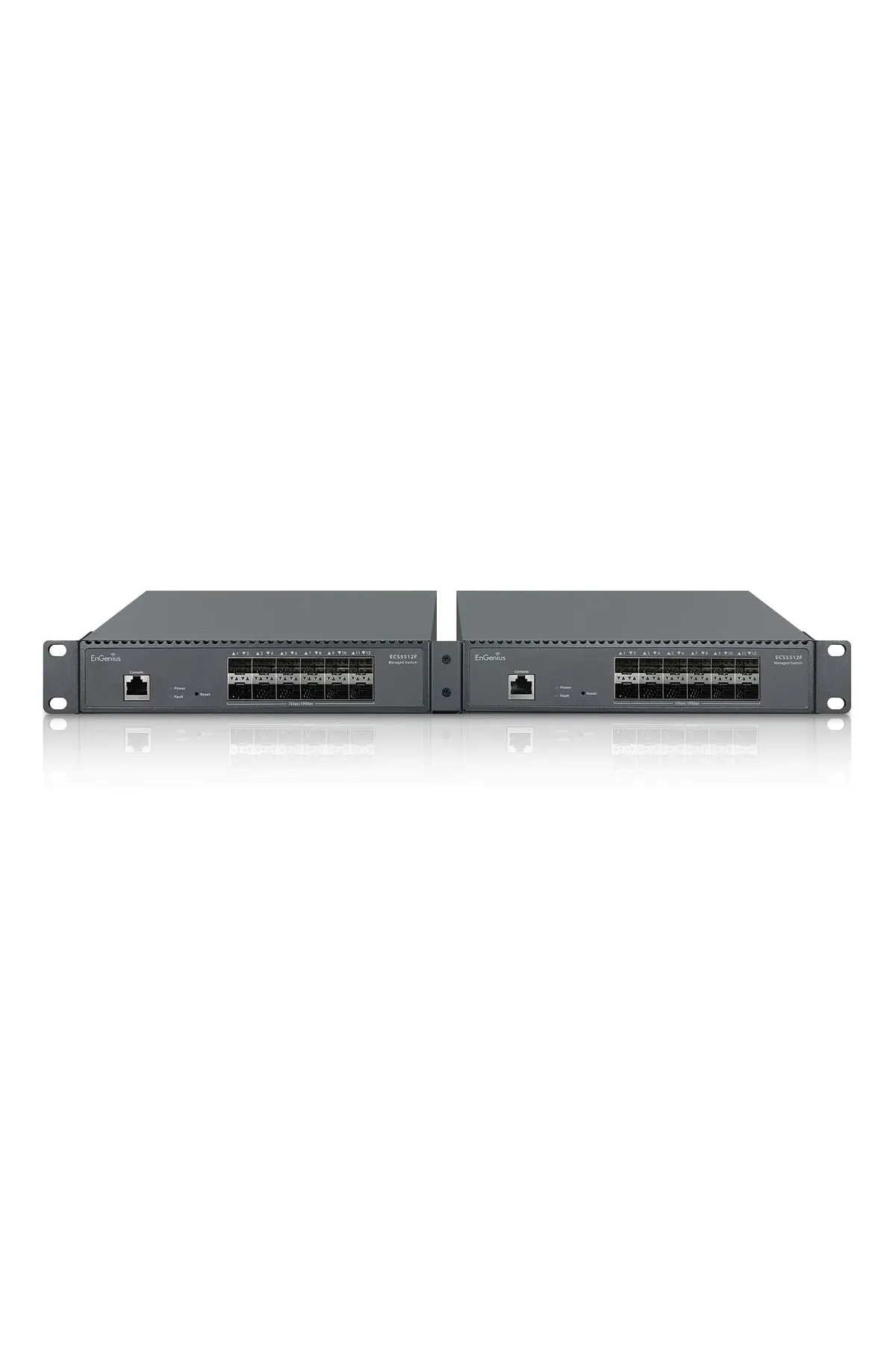 ENGENIUS Ecs5512f Half-rack Switch 12 X Sfp+ 10gig Port, L2+