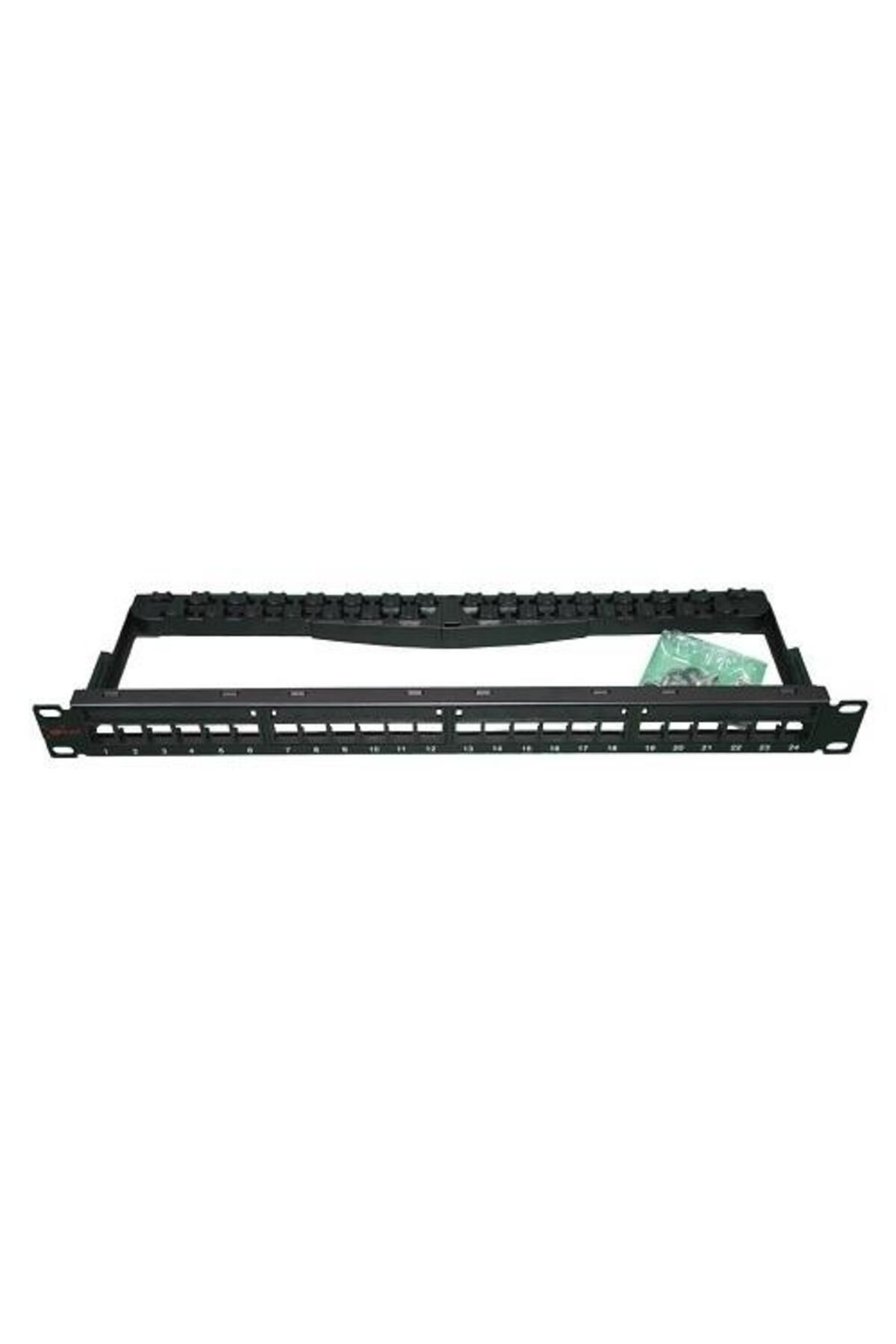 Erat Edp-c6utp-024 Cat6 Utp Modüler 24 Port Boş Patch Panel