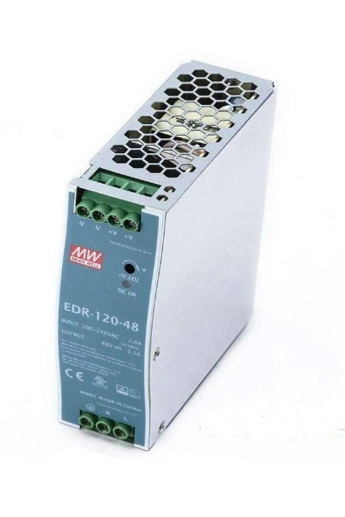 Meanwell Edr-120-48 48vdc 2.5amp Dın Rail Güç Kaynağı