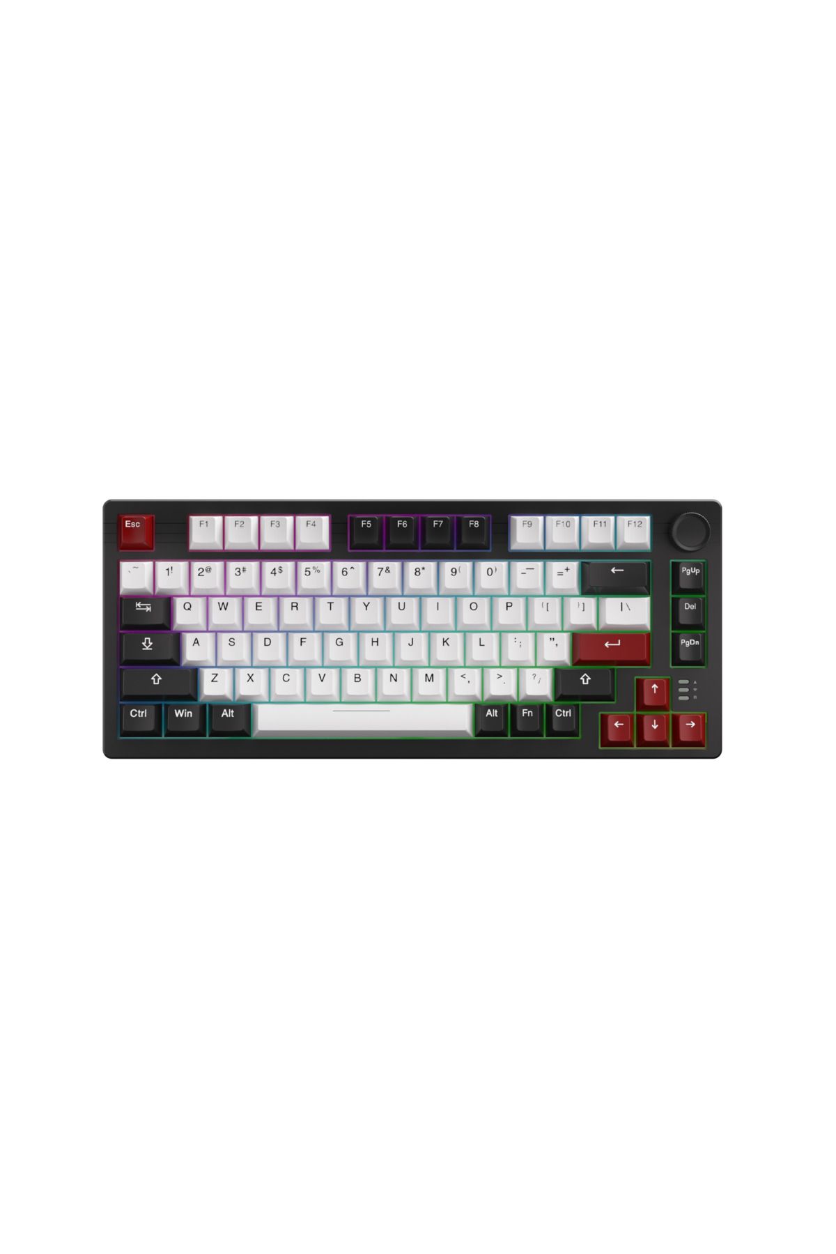 DAREU EK75 Pro Beyaz - Kablosuz Mekanik Oyuncu Klavyesi - RGB - Dream Switch-HotSwap- PBT Tuş Takımı