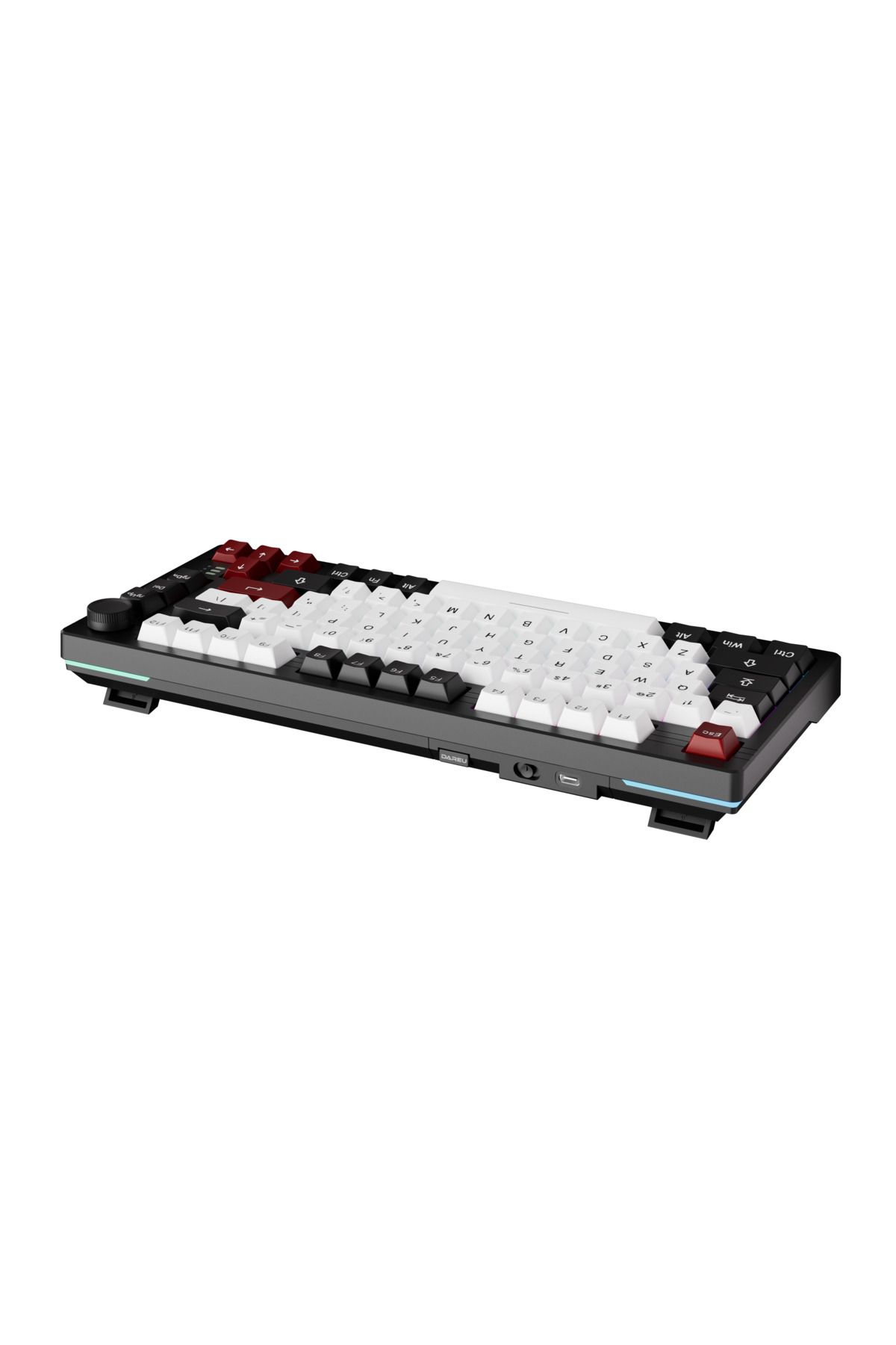 DAREU EK75 Pro Beyaz - Kablosuz Mekanik Oyuncu Klavyesi - RGB - Dream Switch-HotSwap- PBT Tuş Takımı