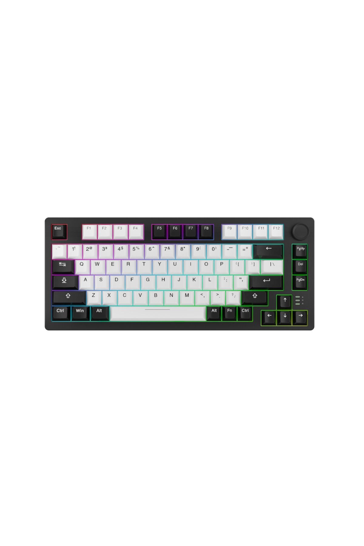 DAREU EK75 Pro Beyaz - Kablosuz Mekanik Oyuncu Klavyesi - RGB - Dream Switch-HotSwap- PBT Tuş Takımı