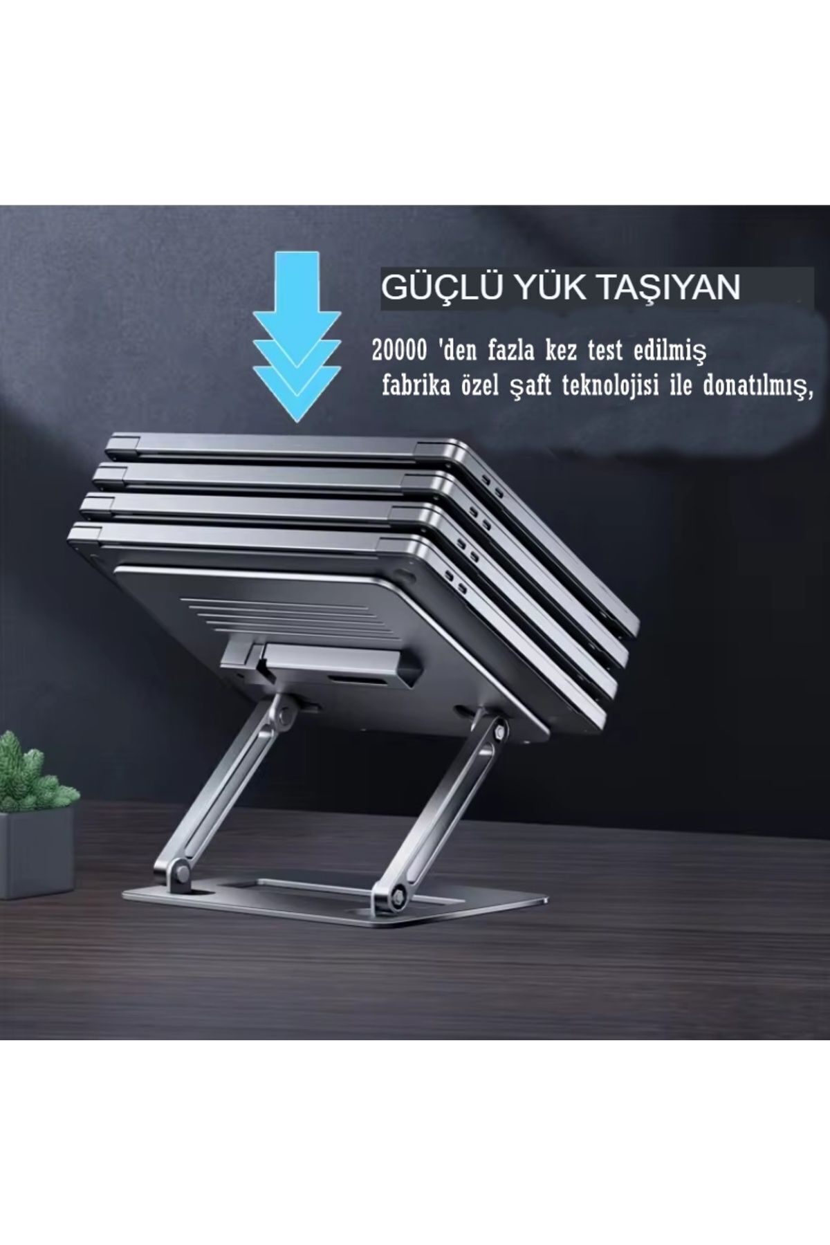 Reidan Çelik Düz Model Katlanır Tablet Stand Katlanabilir Metal Tablet Tutucu Standı Tablet ve Telefon