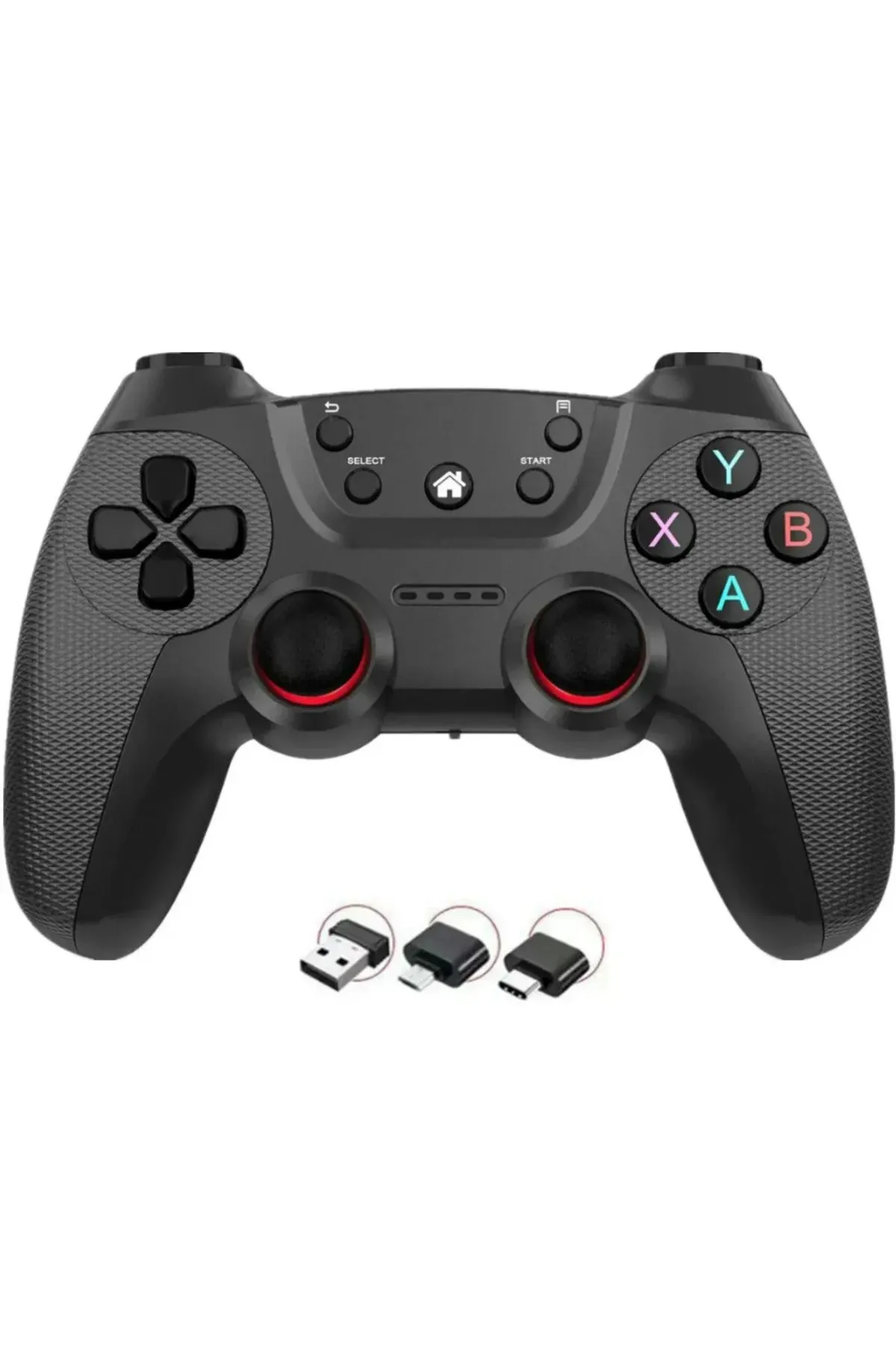 Emes Robotik EMES ROBOTİK 2.4G Wireless Gamepad - Kablosuz Oyun Kolu (PC/PS3/TV Box/Android TV/Telefon/Tablet)