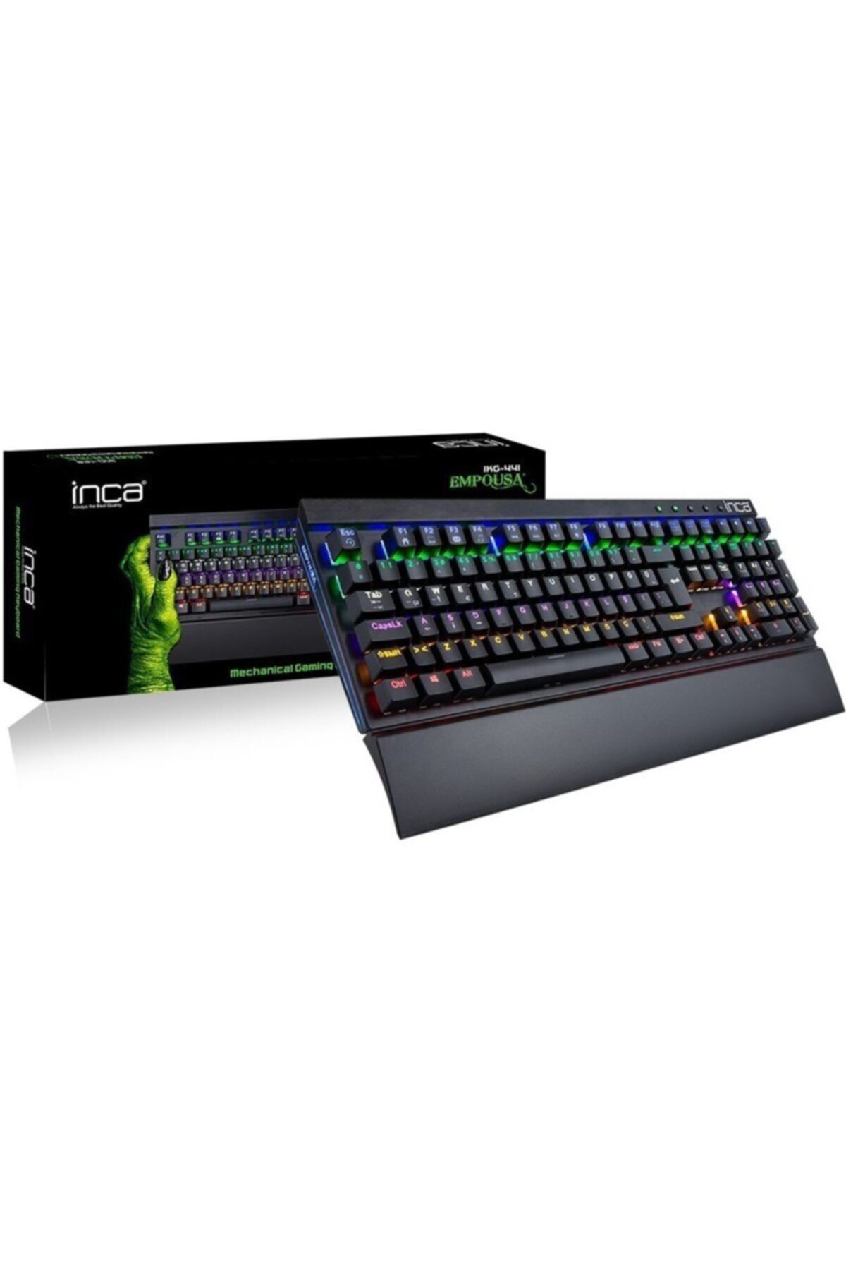 Inca Empousa Mekanik Gaming Kablolu Klavye Ikg-441