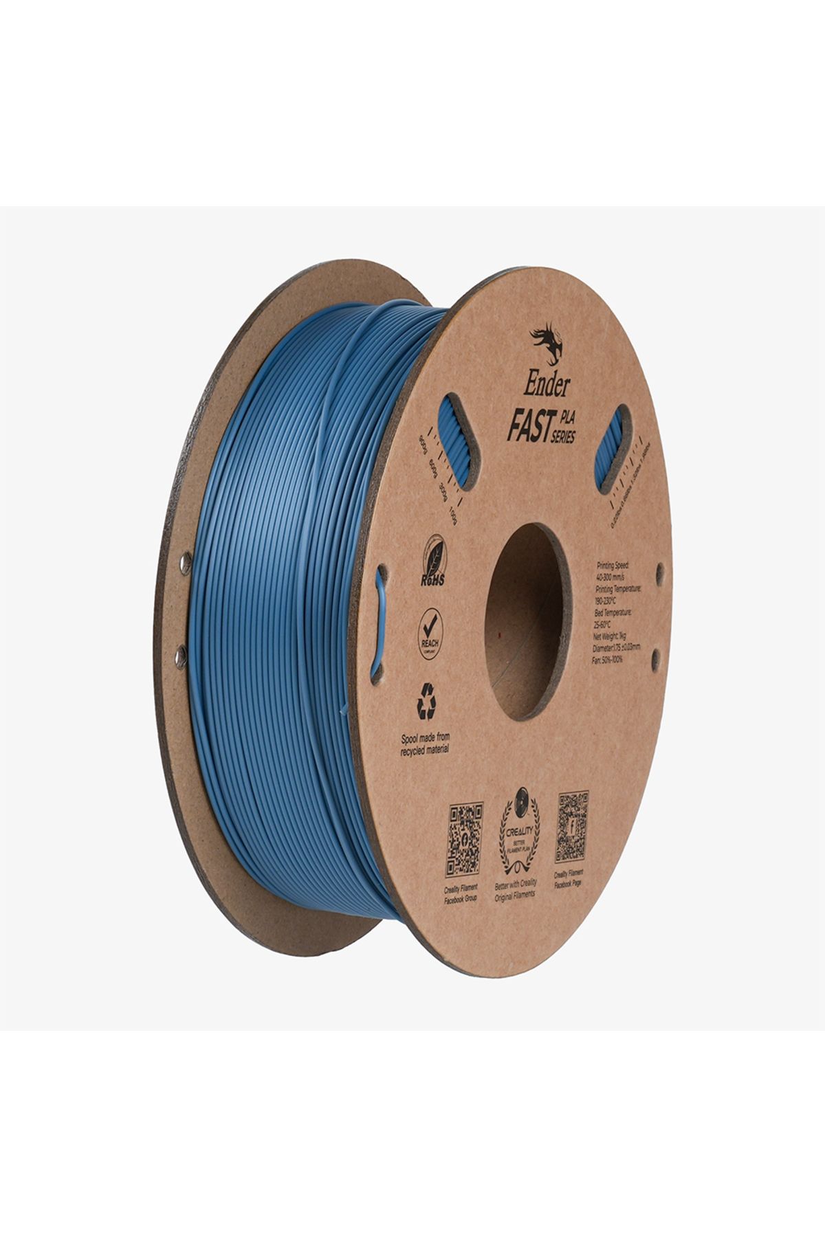 Creality Ender Fast Pla Filament Gri 1.75mm 1kg