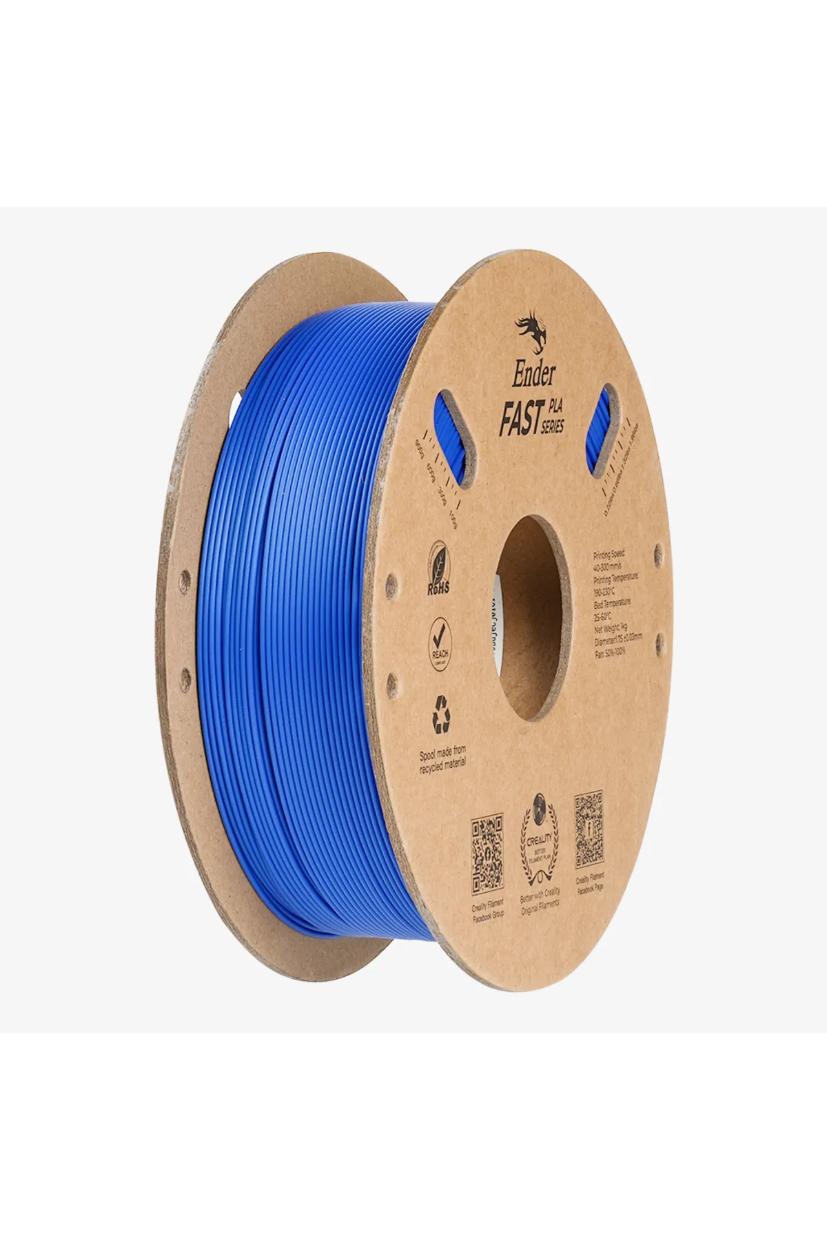 Creality Ender Fast Pla Filament Mavi 1.75mm 1kg