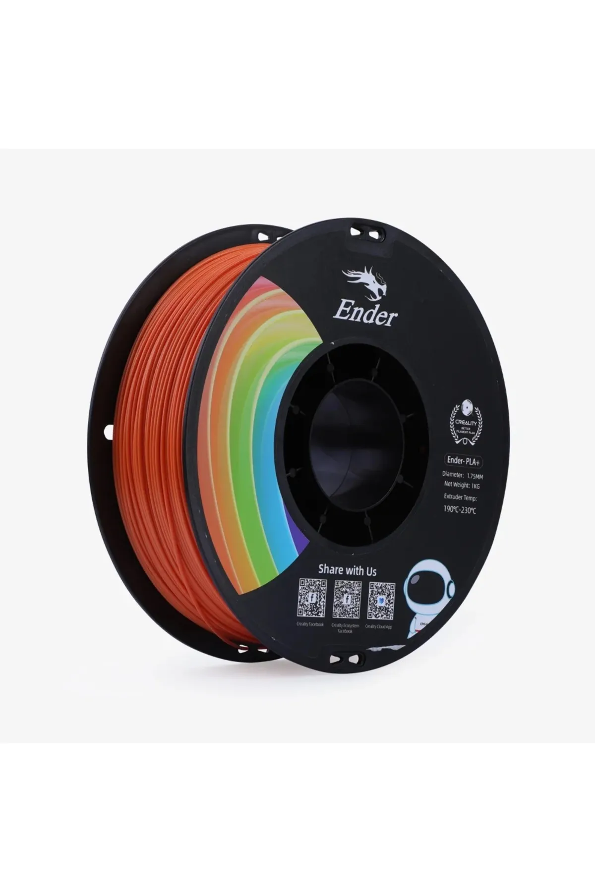 Creality Ender Pla Filament Turuncu 1.75mm 1kg