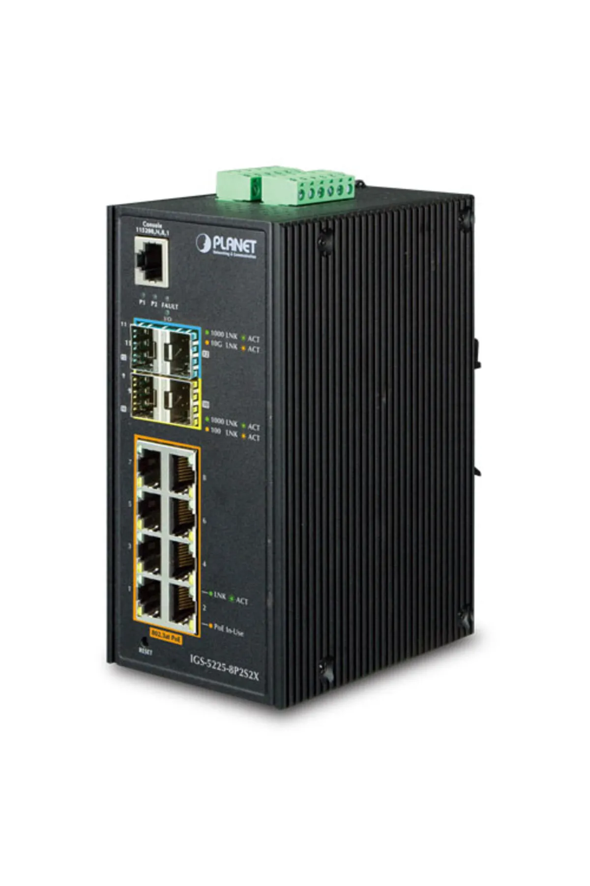 Planet Endüstriyel Tip Yönetilebilir Ethernet Switch (Industrial Managed Ethernet Switch)<br>Basic L3