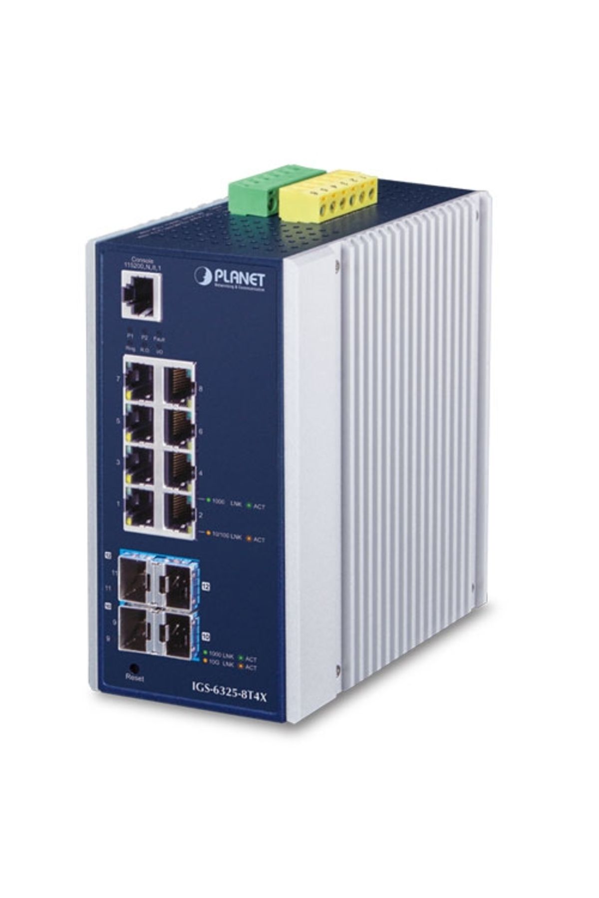 Planet Endüstriyel Yönetilebilir Ethernet Switch (Industrial Managed Ethernet Switch)<br>L3<br>