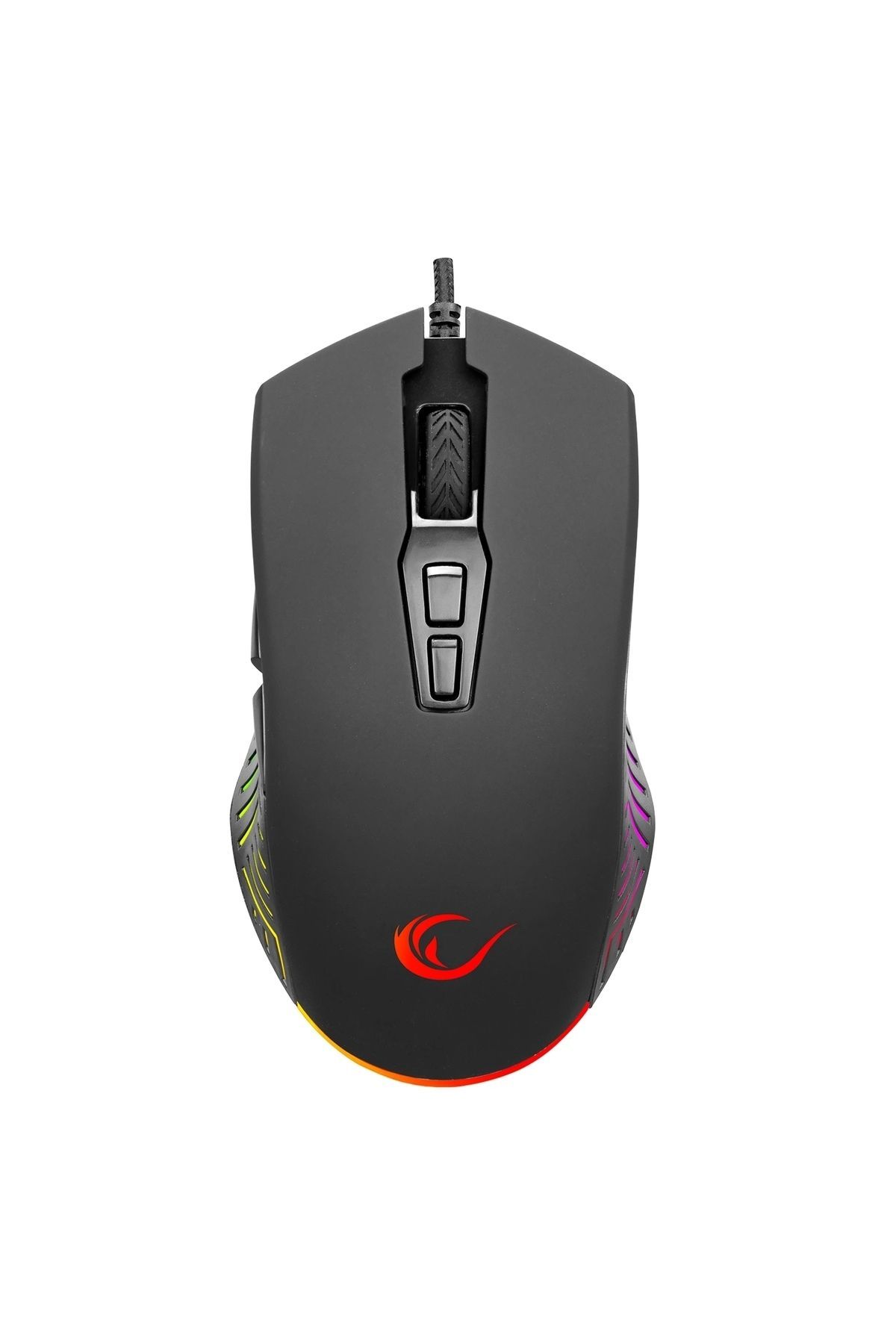 Rampage enshp Spear Full Rgb 7200dpı Siyah 7d Makrolu Gaming Oyuncu Mouse maxshtre 986362