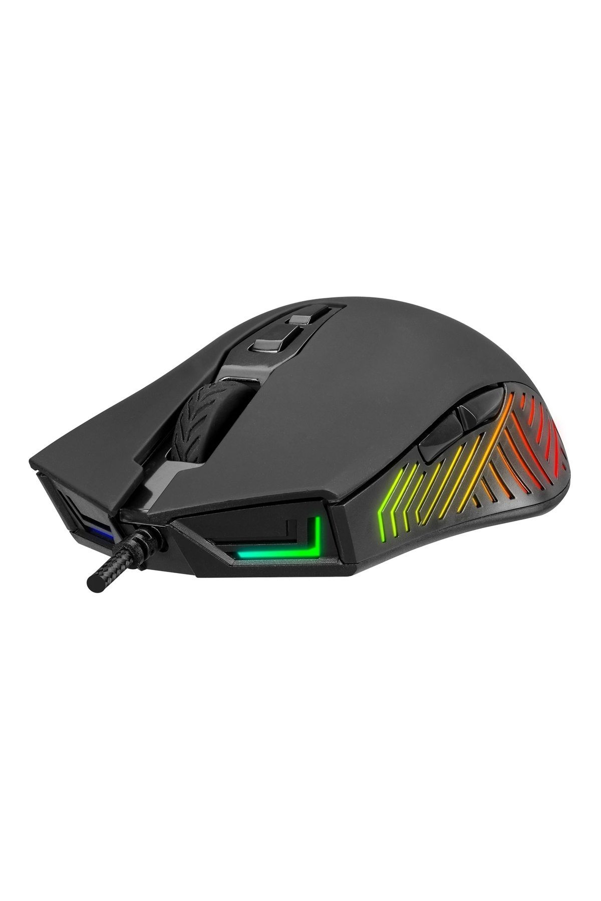 Rampage enshp Spear Full Rgb 7200dpı Siyah 7d Makrolu Gaming Oyuncu Mouse maxshtre 986362